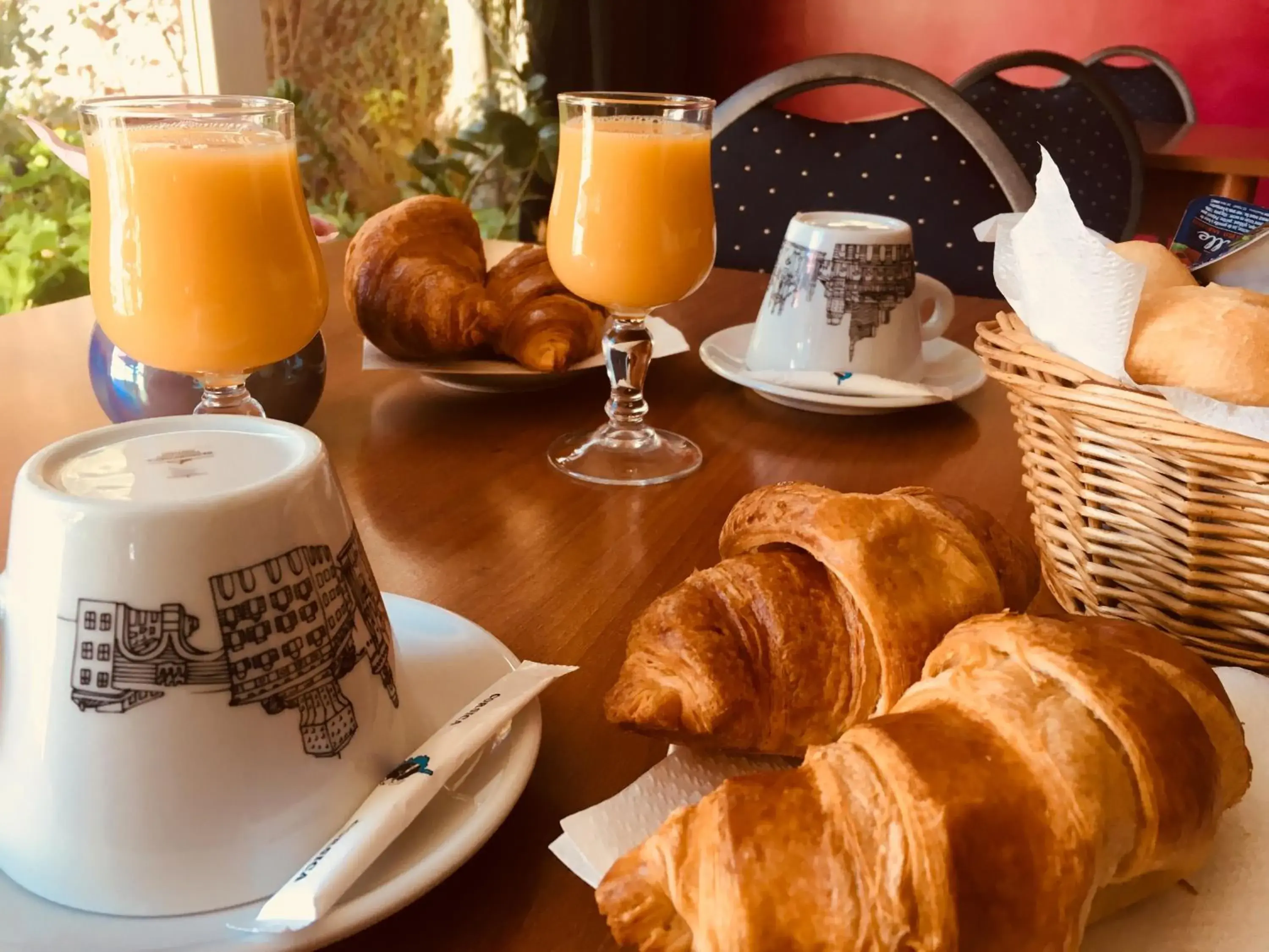 Continental breakfast, Breakfast in Hôtel Sampiero