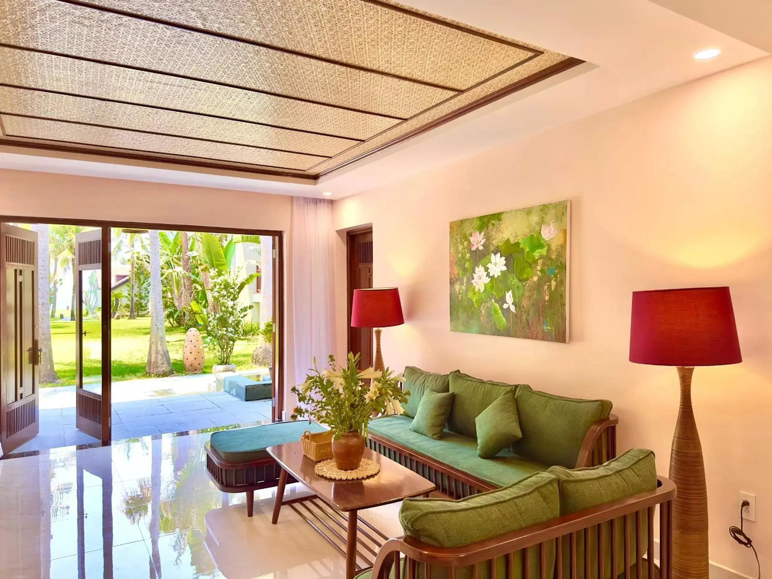 Living room, Seating Area in Palm Garden Beach Resort & Spa