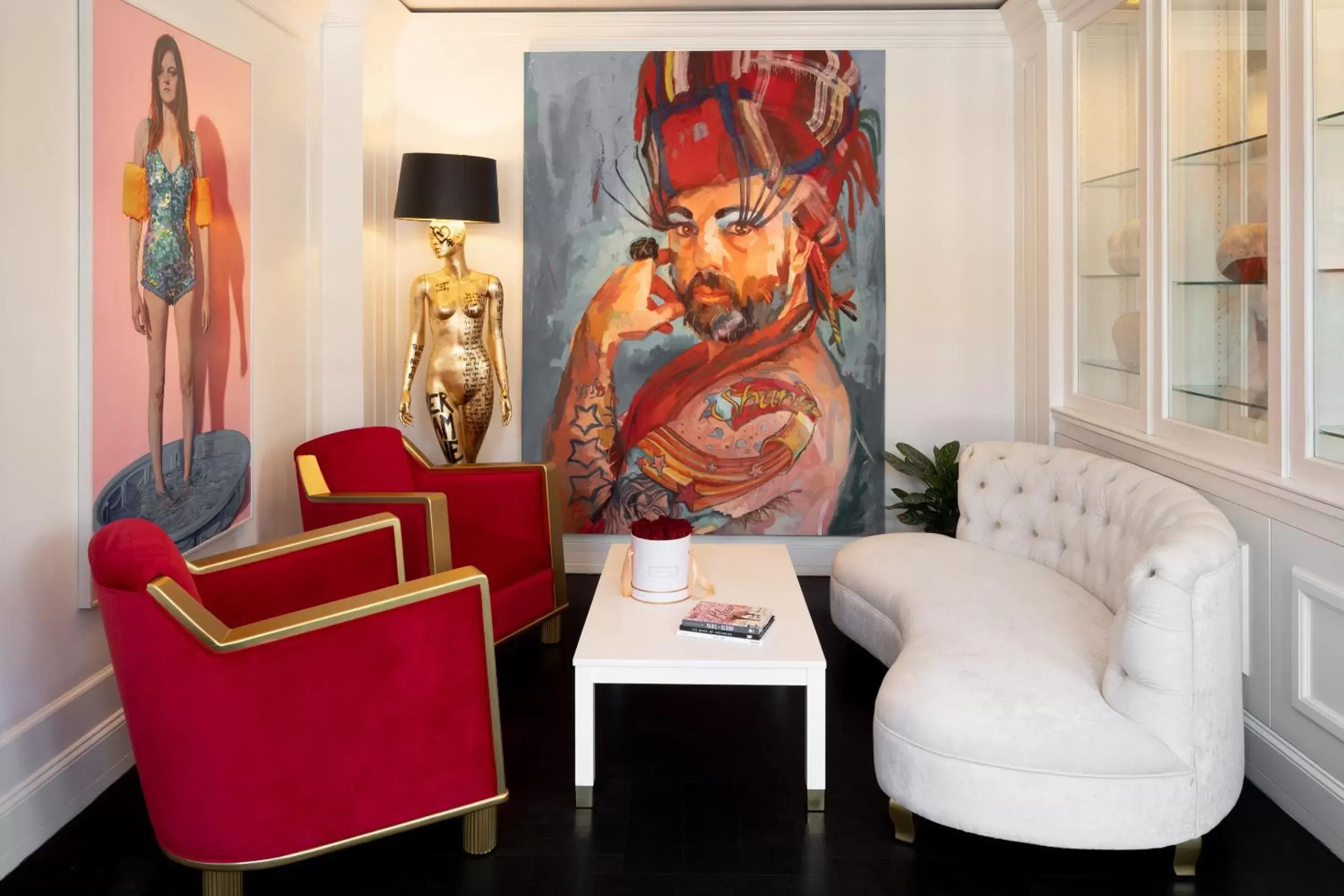 Lobby or reception in The Vendue, Downtown Art Hotel Lobby or reception in The Vendue, Downtown Art Hotel