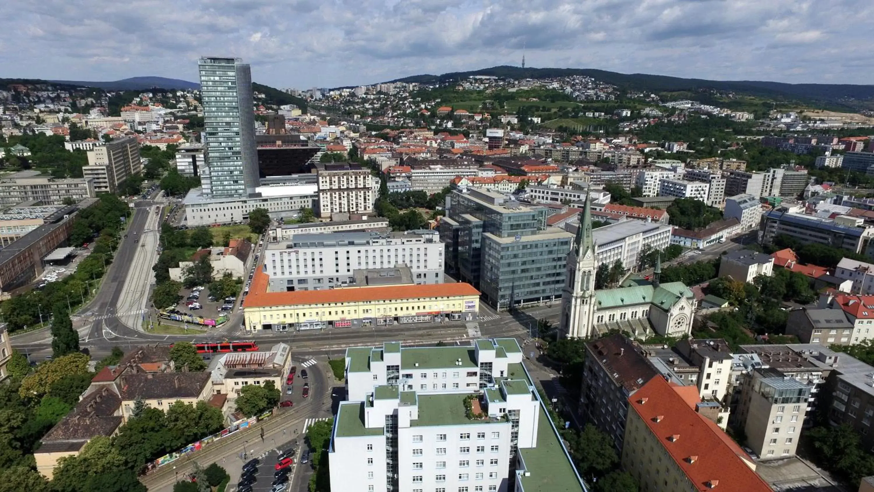 Street view, Bird's-eye View in Hotel Saffron