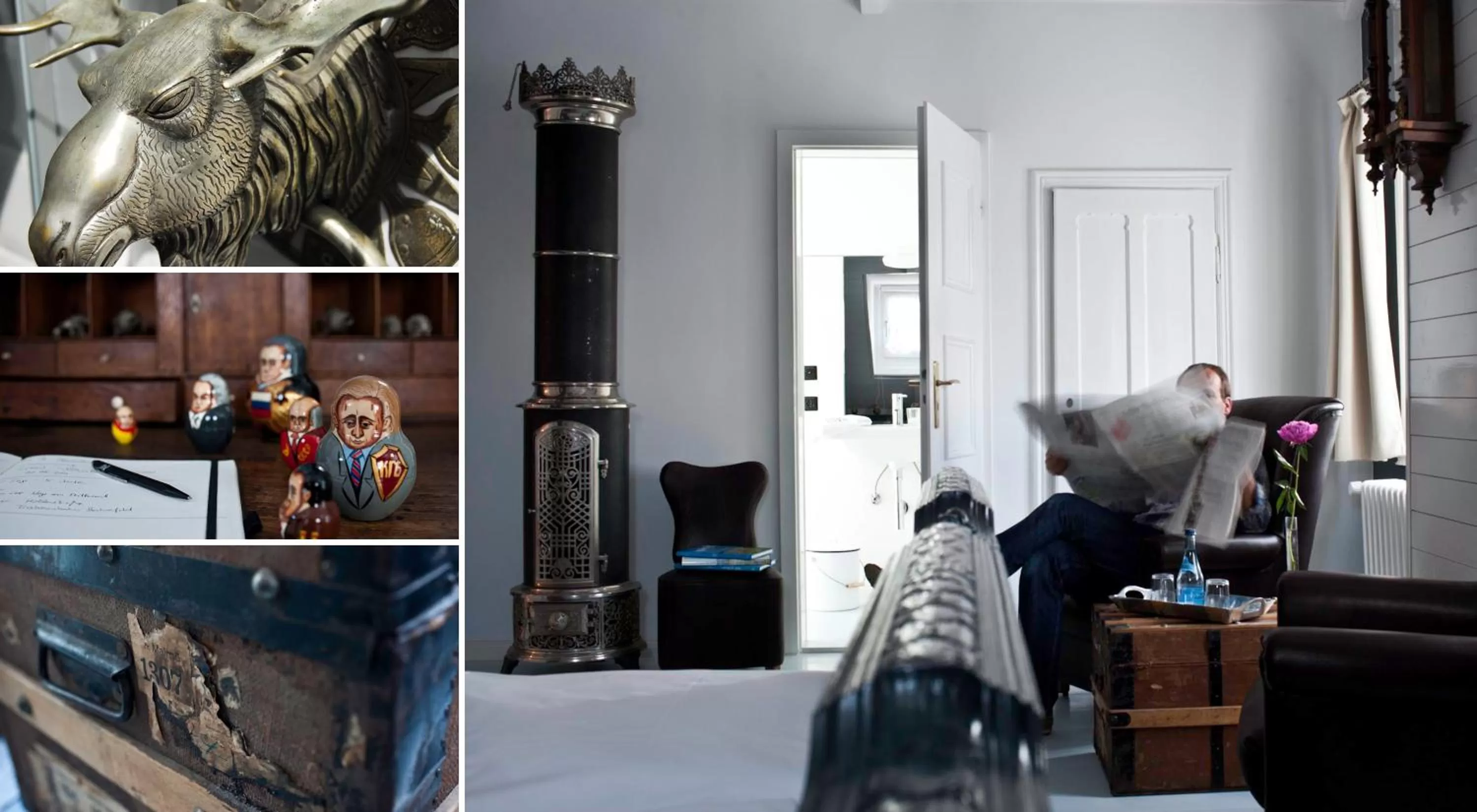 Decorative detail in Boutique Hotel Haus Noge Sylt - Kapitaenshaus strandnah