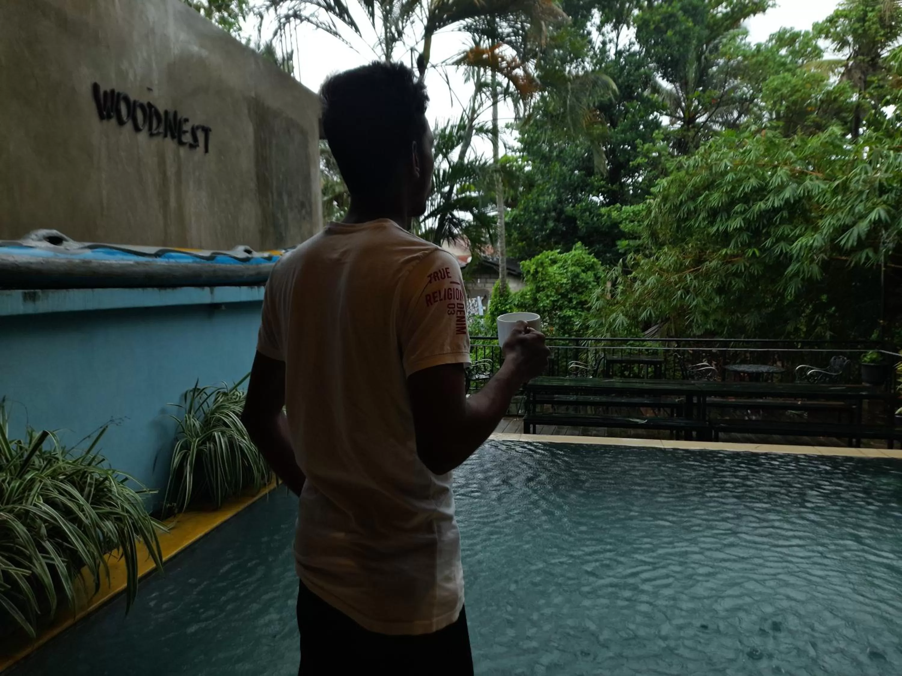 Pool view in Summer Side