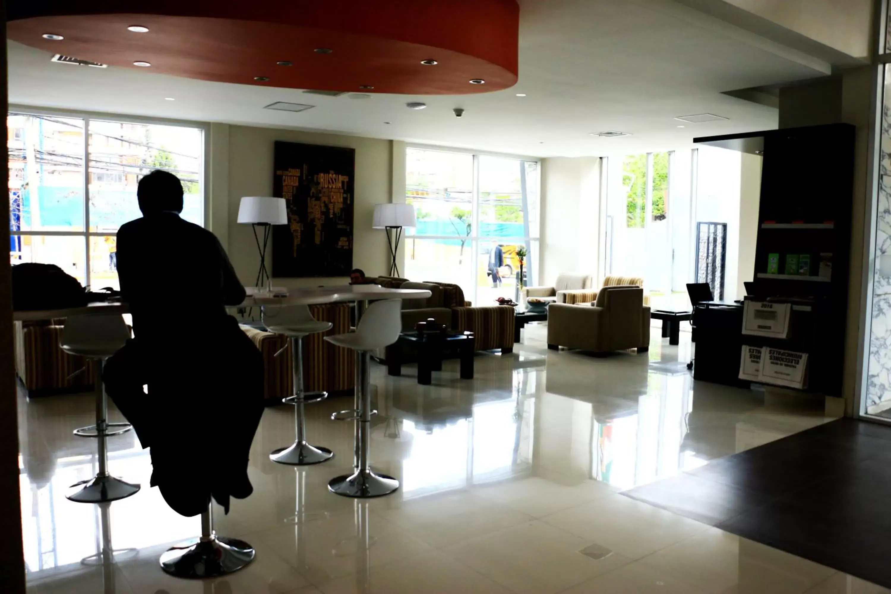 Communal lounge/ TV room, Restaurant/Places to Eat in Hotel Diego de Almagro Providencia