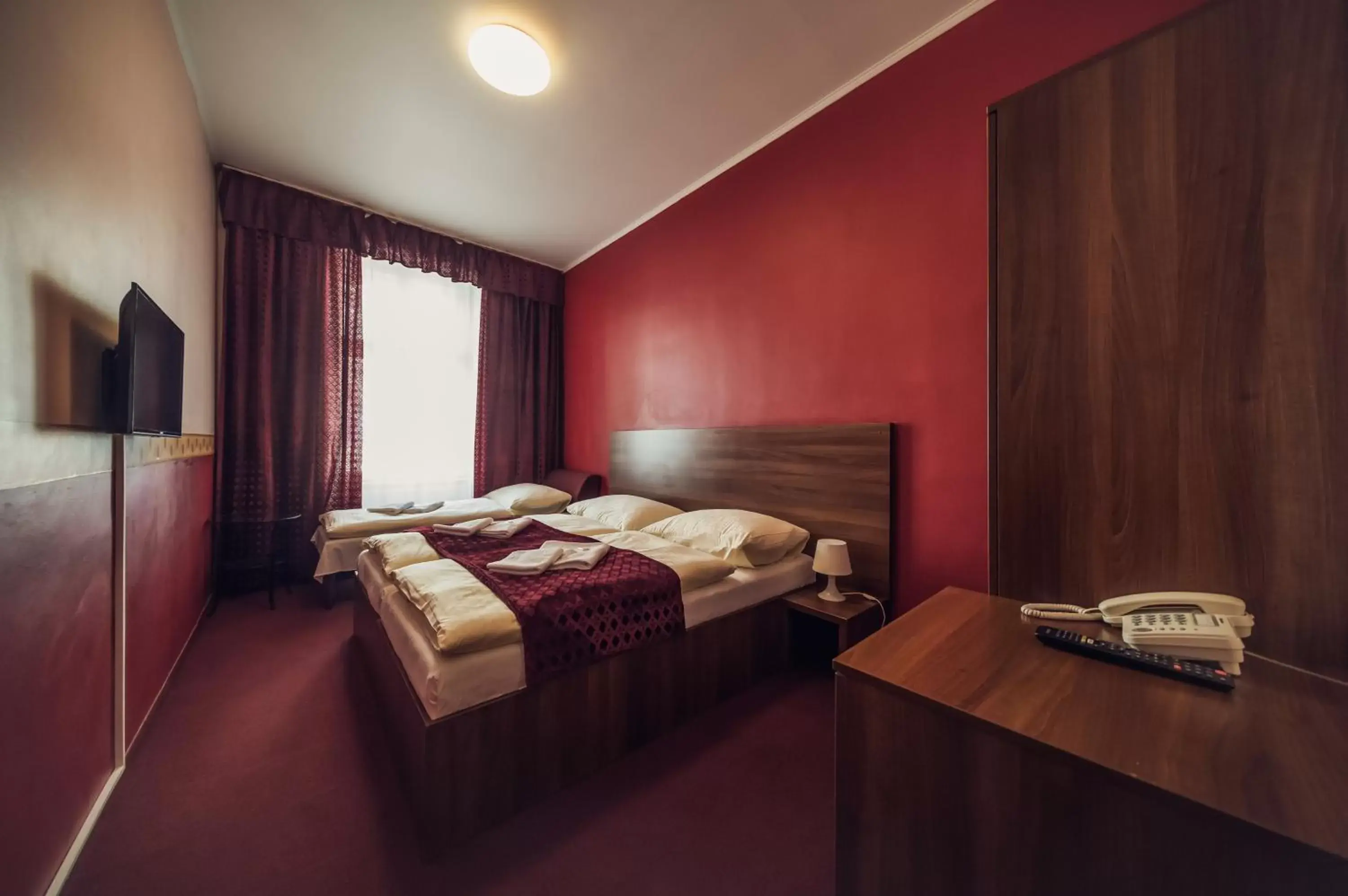 Bed in Hotel Czechia