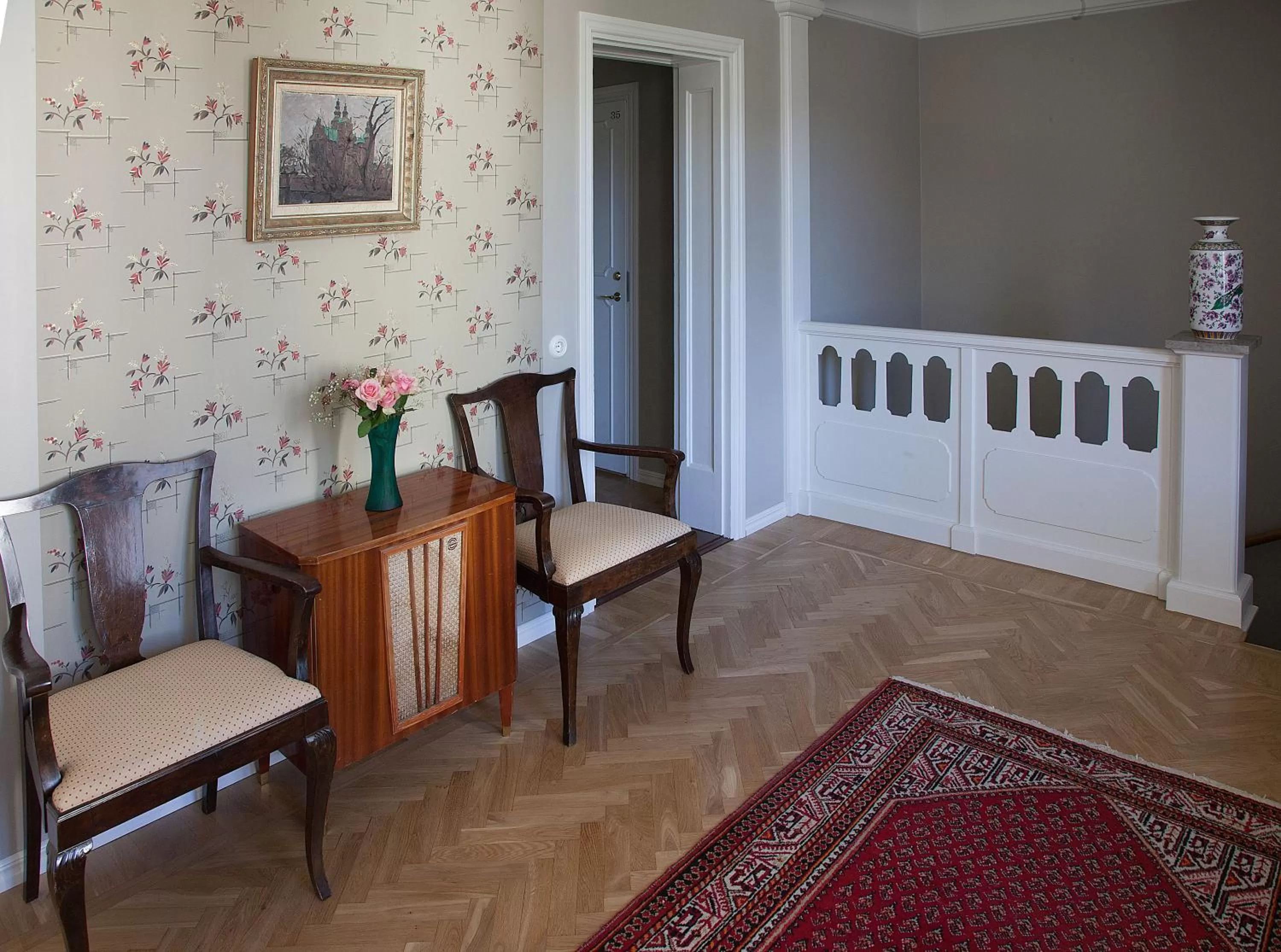 Seating area in Södra Hotellet