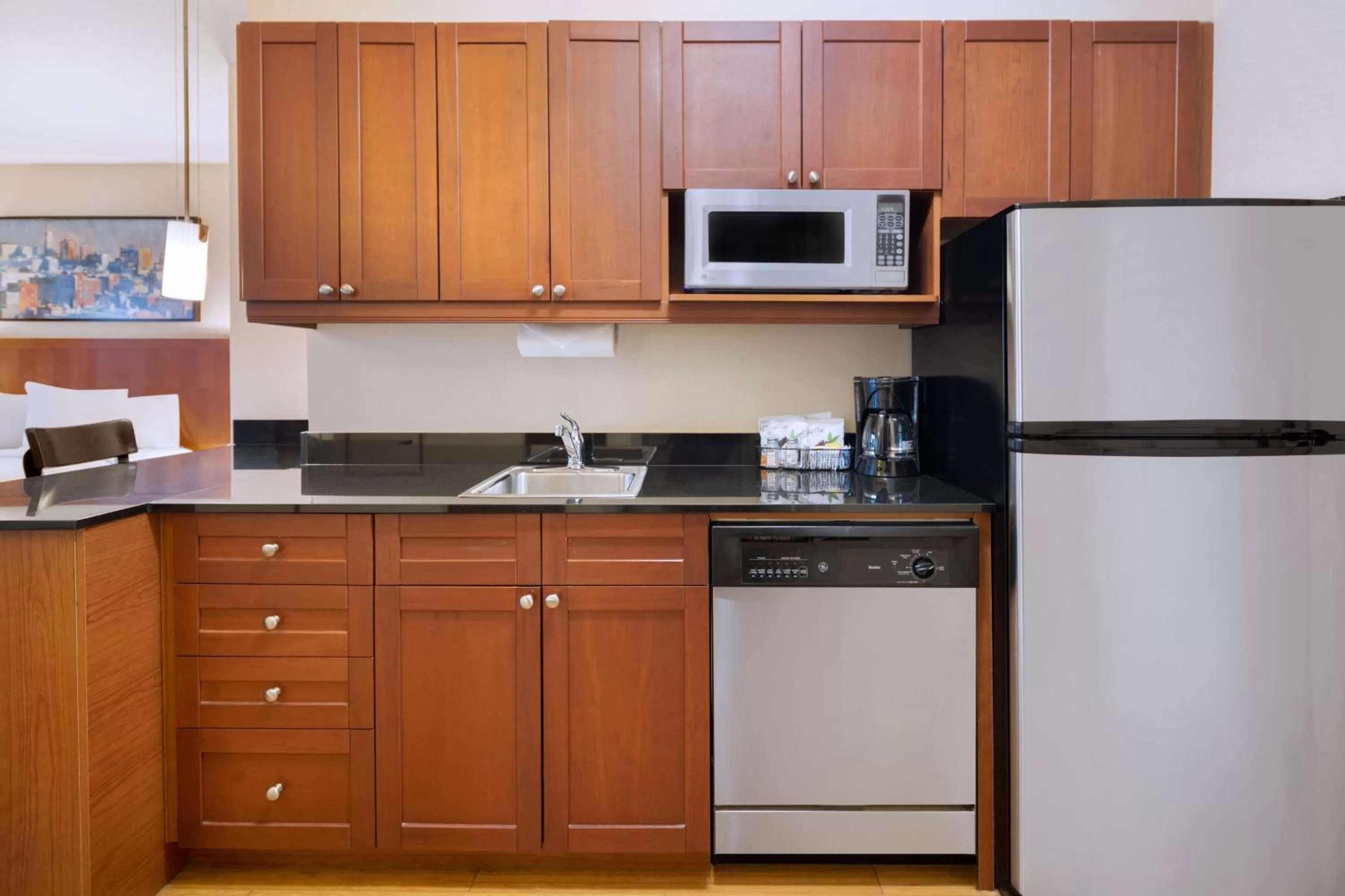 Kitchen or kitchenette in Residence Inn by Marriott New York Manhattan/Times Square