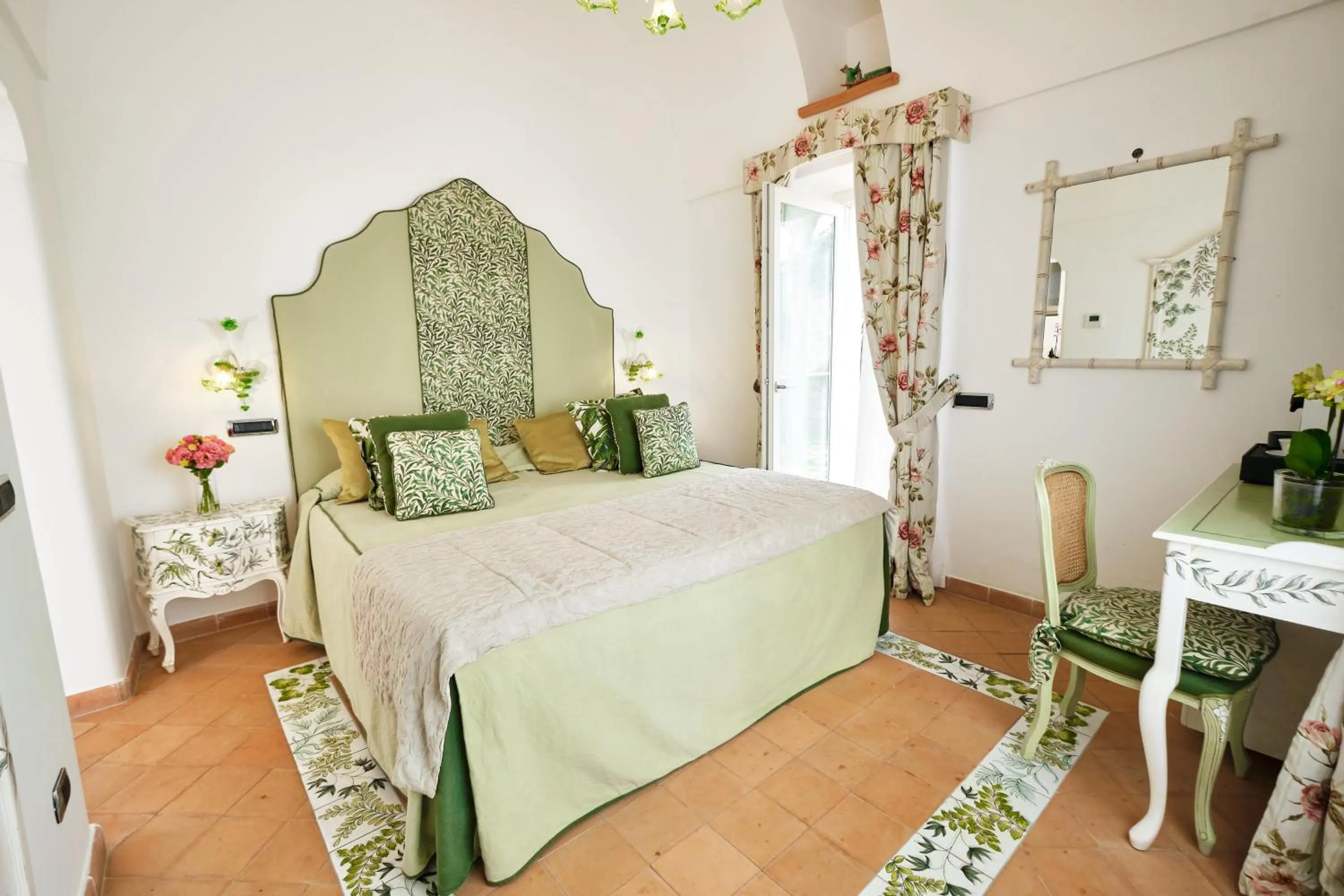 Bedroom, Bed in Hotel Botanico San Lazzaro