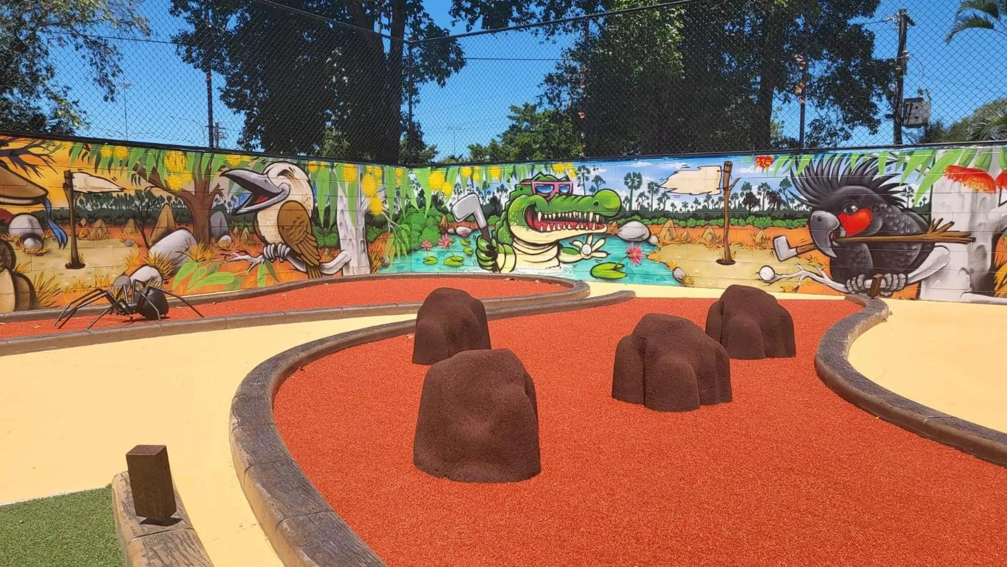 Minigolf in Cairns Colonial Club Resort