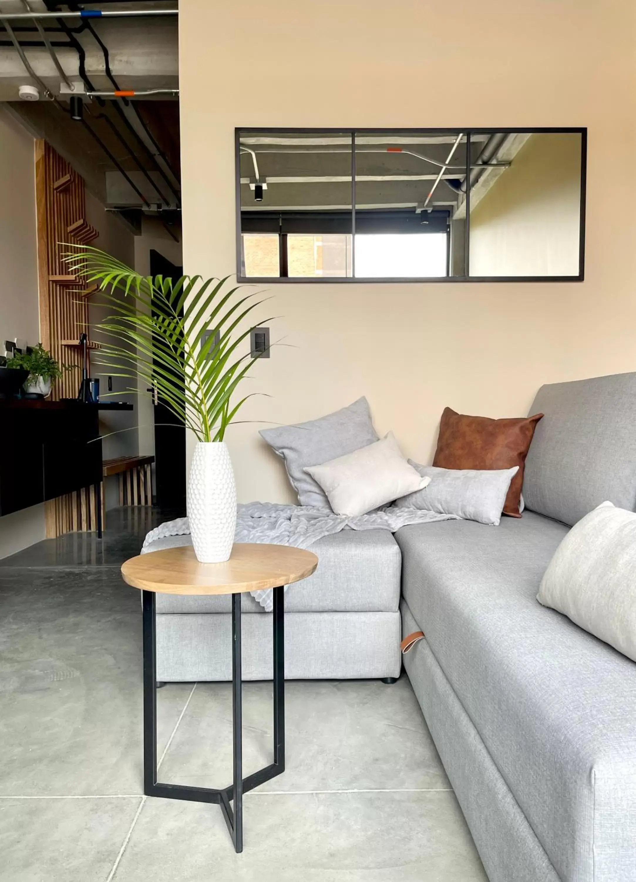 Living room in Beminimal Hotel Living room in Beminimal Hotel