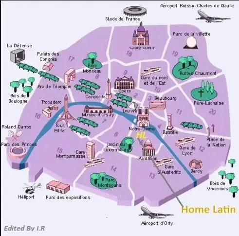 Bird's-eye View in Home Latin