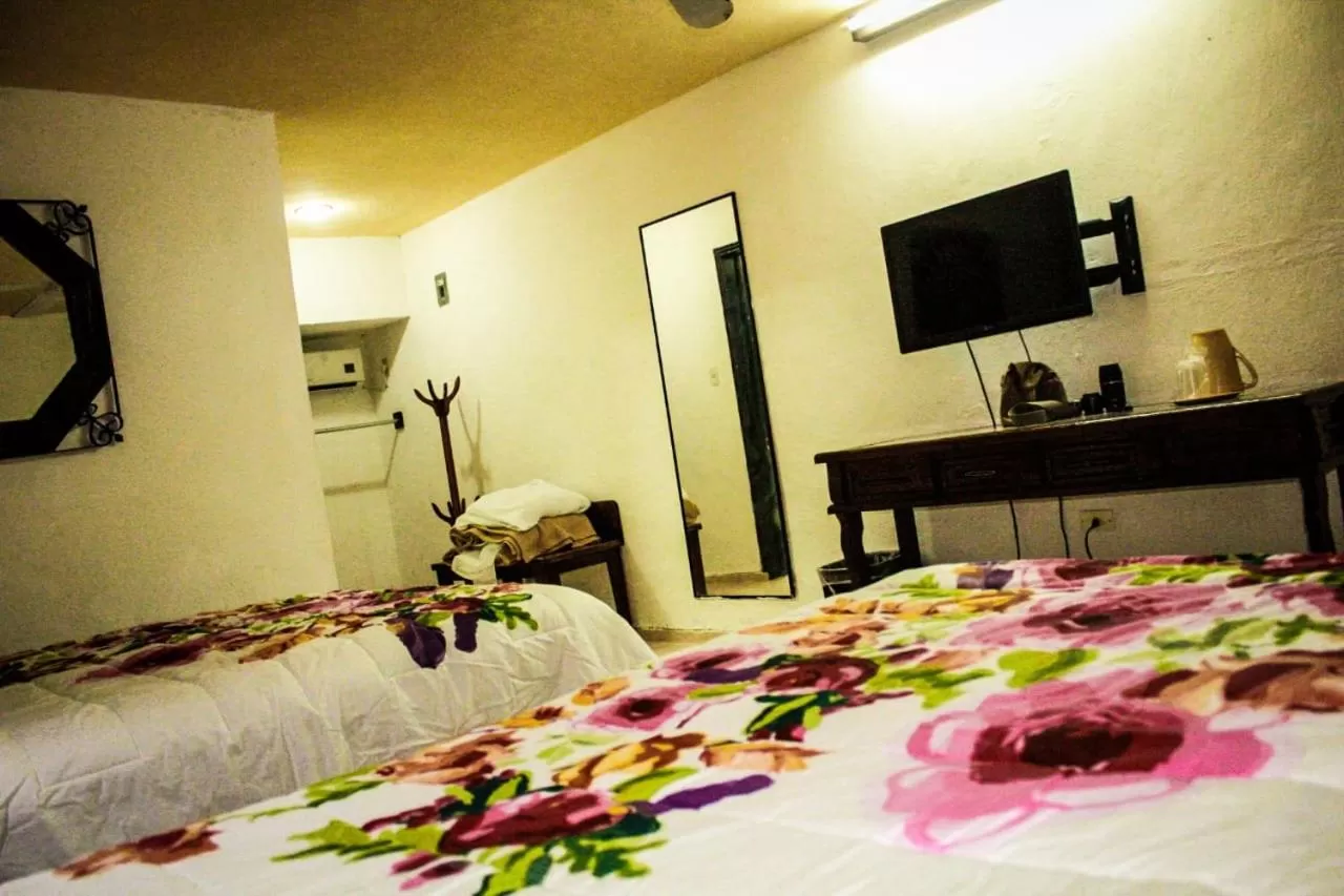 Bed in Hotel San Clemente