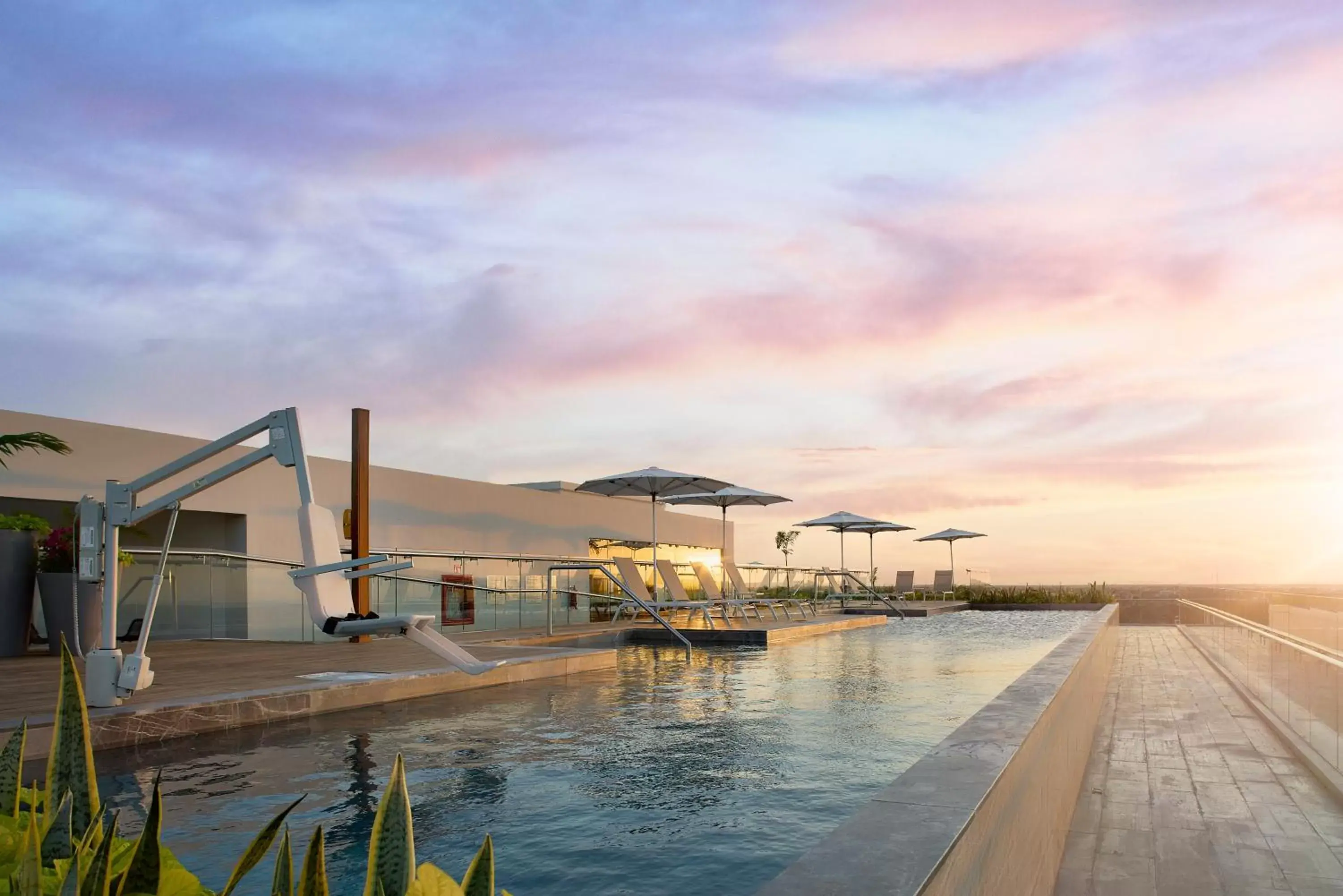 Swimming Pool in Courtyard by Marriott Merida Downtown