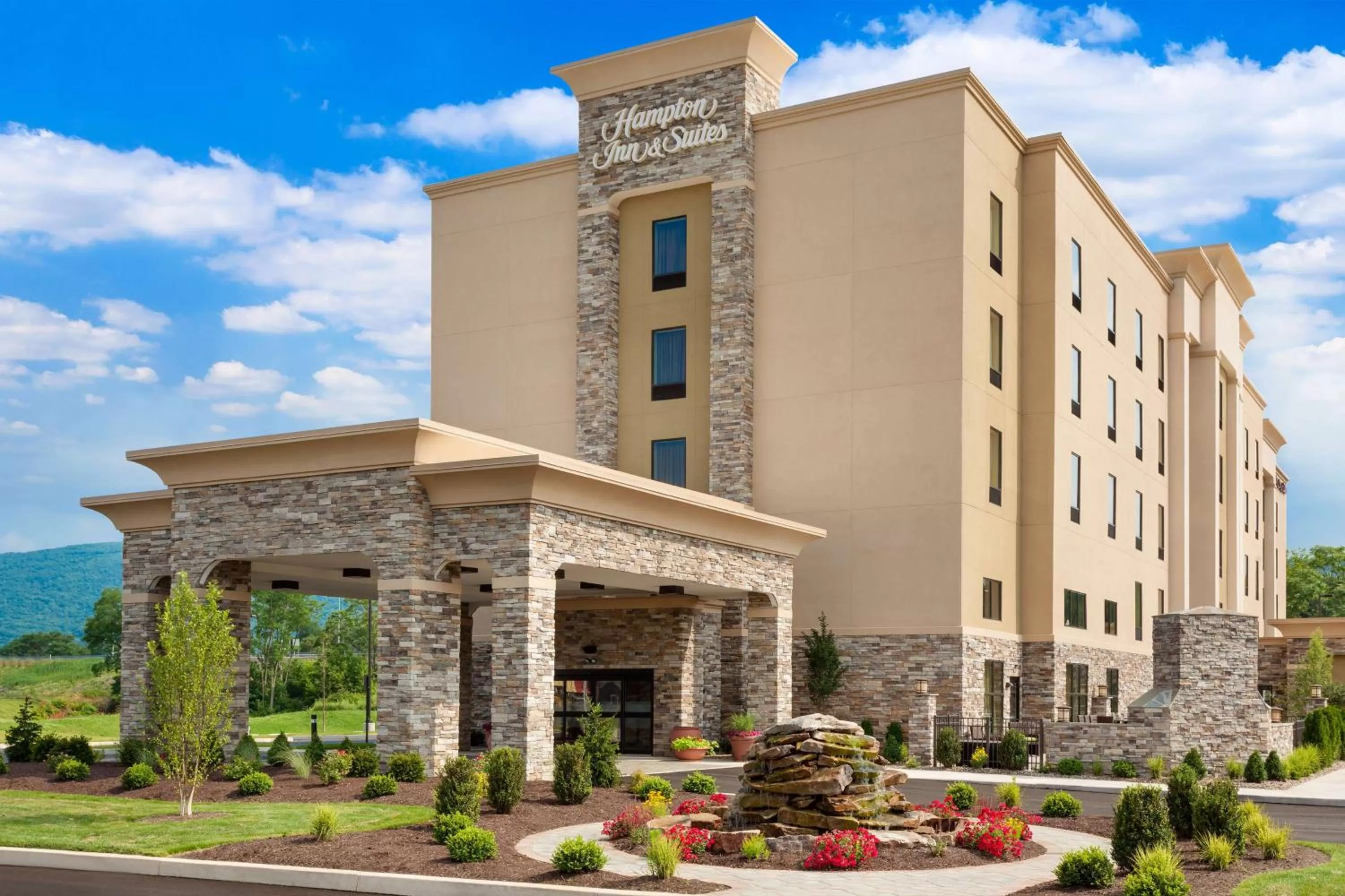 Property building in Hampton Inn & Suites Williamsport - Faxon Exit
