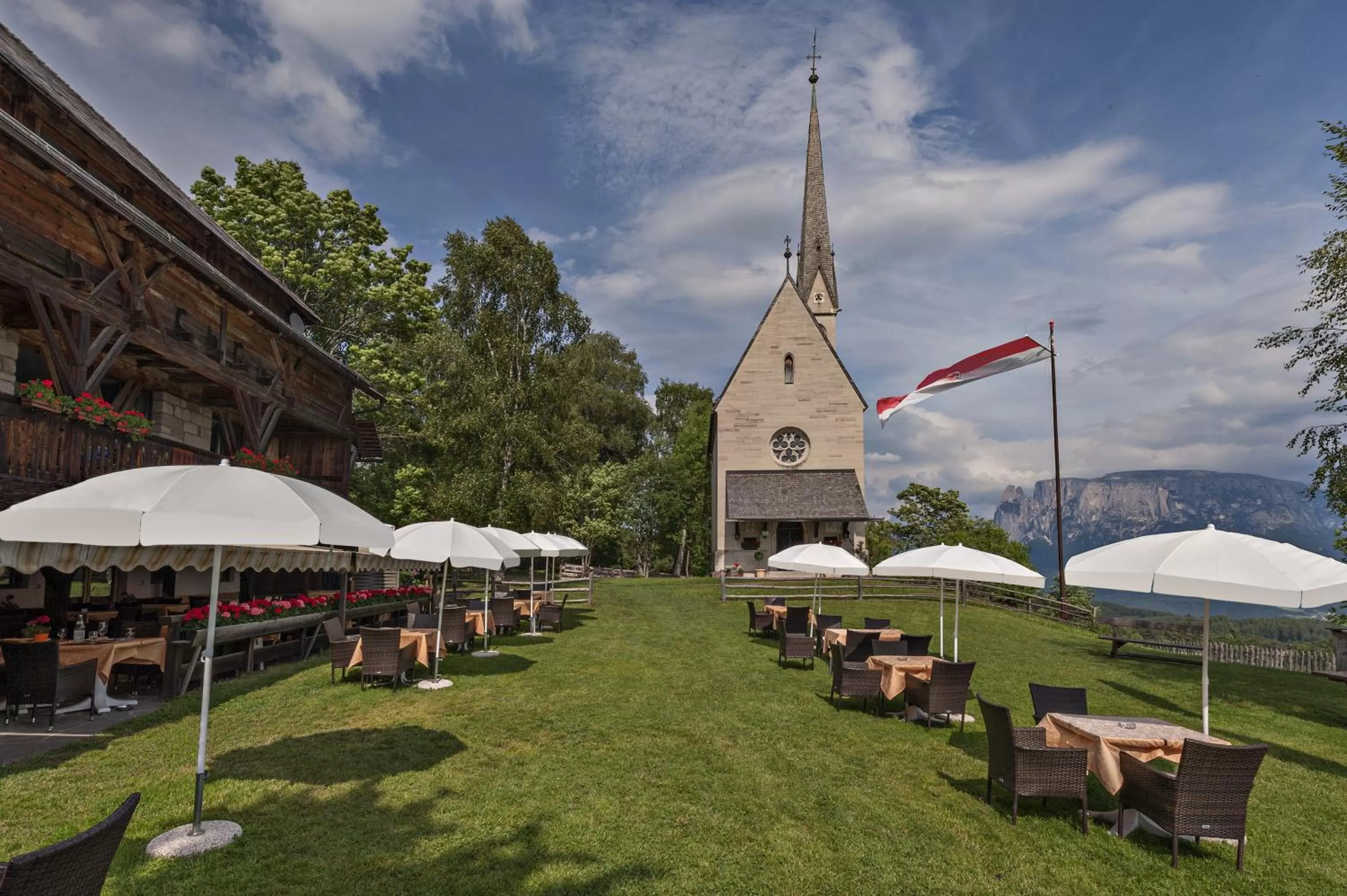 Restaurant/places to eat in Hotel Ansitz Kematen ***S