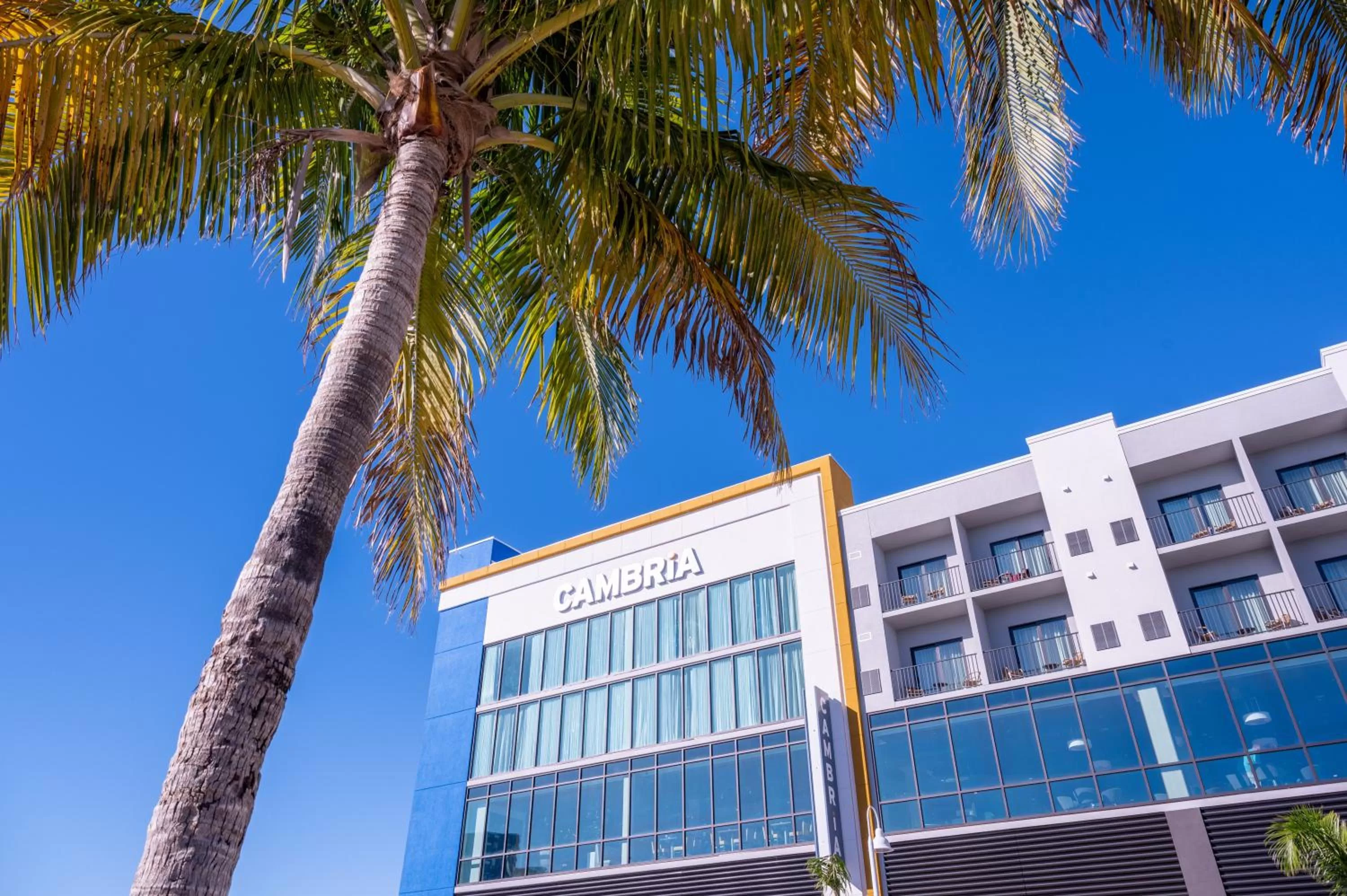 Property building in Cambria Hotel St Petersburg-Madeira Beach Marina