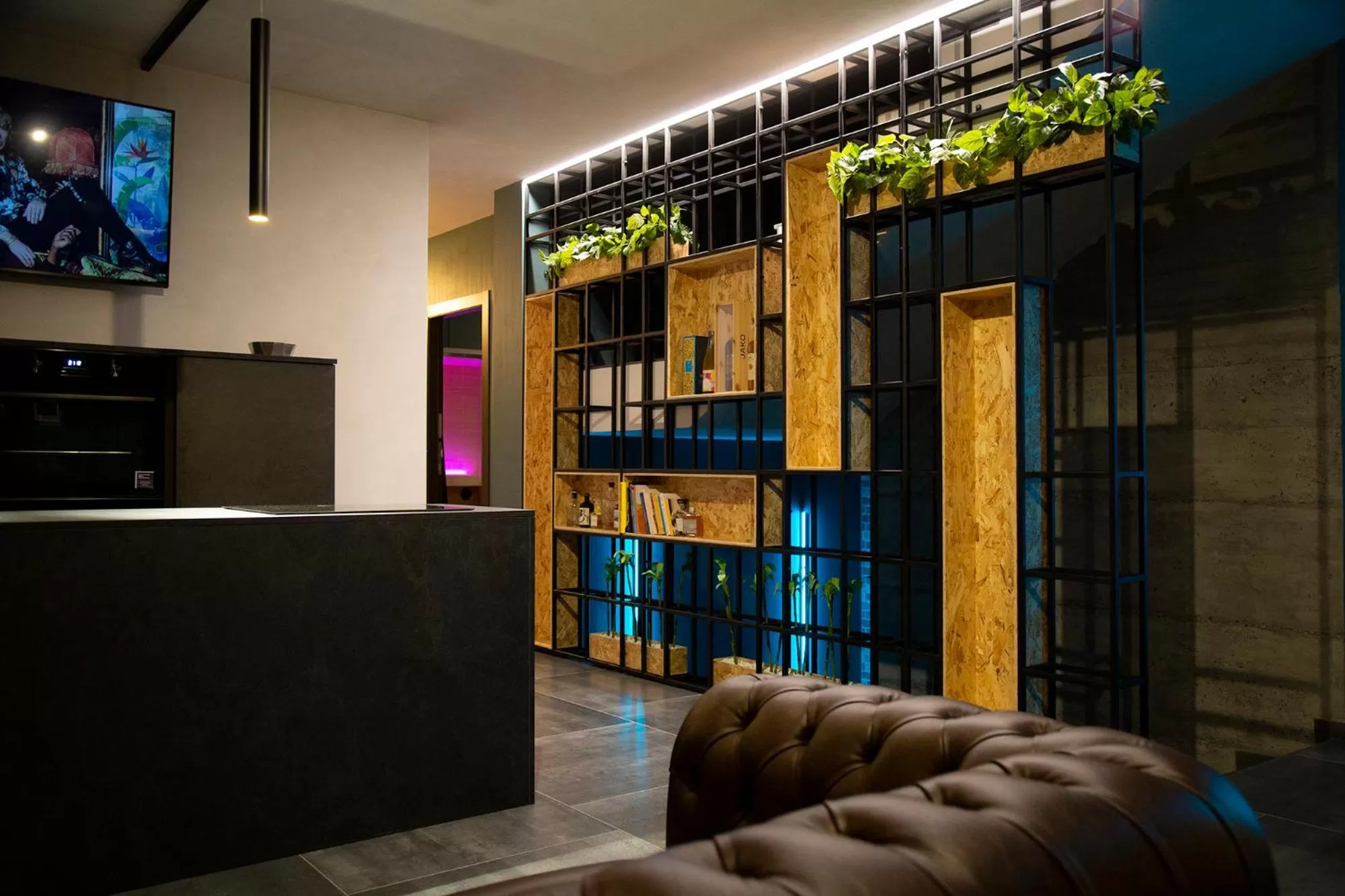 Seating area in MANTRA Suite&Rooms