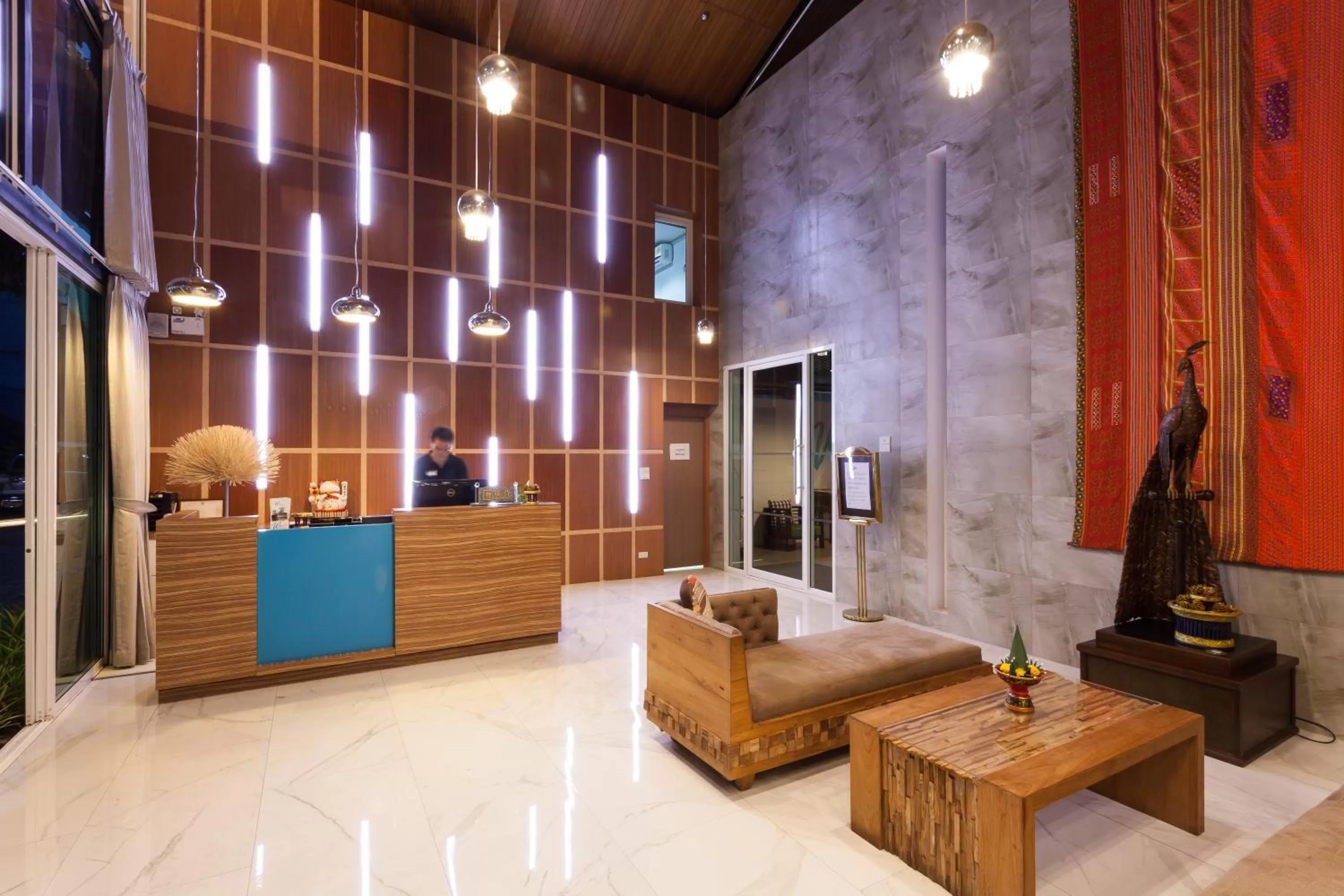 Lobby or reception in We Briza Hotel Chiangmai
