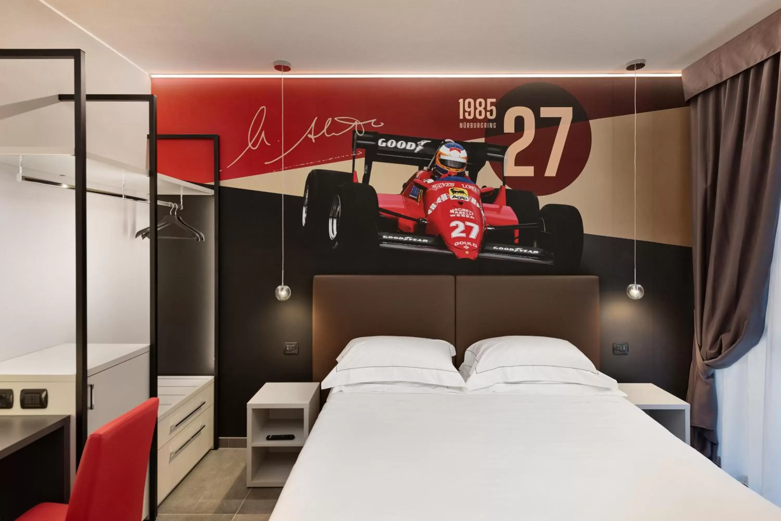 Bedroom, Bed in Hotel Maranello Village