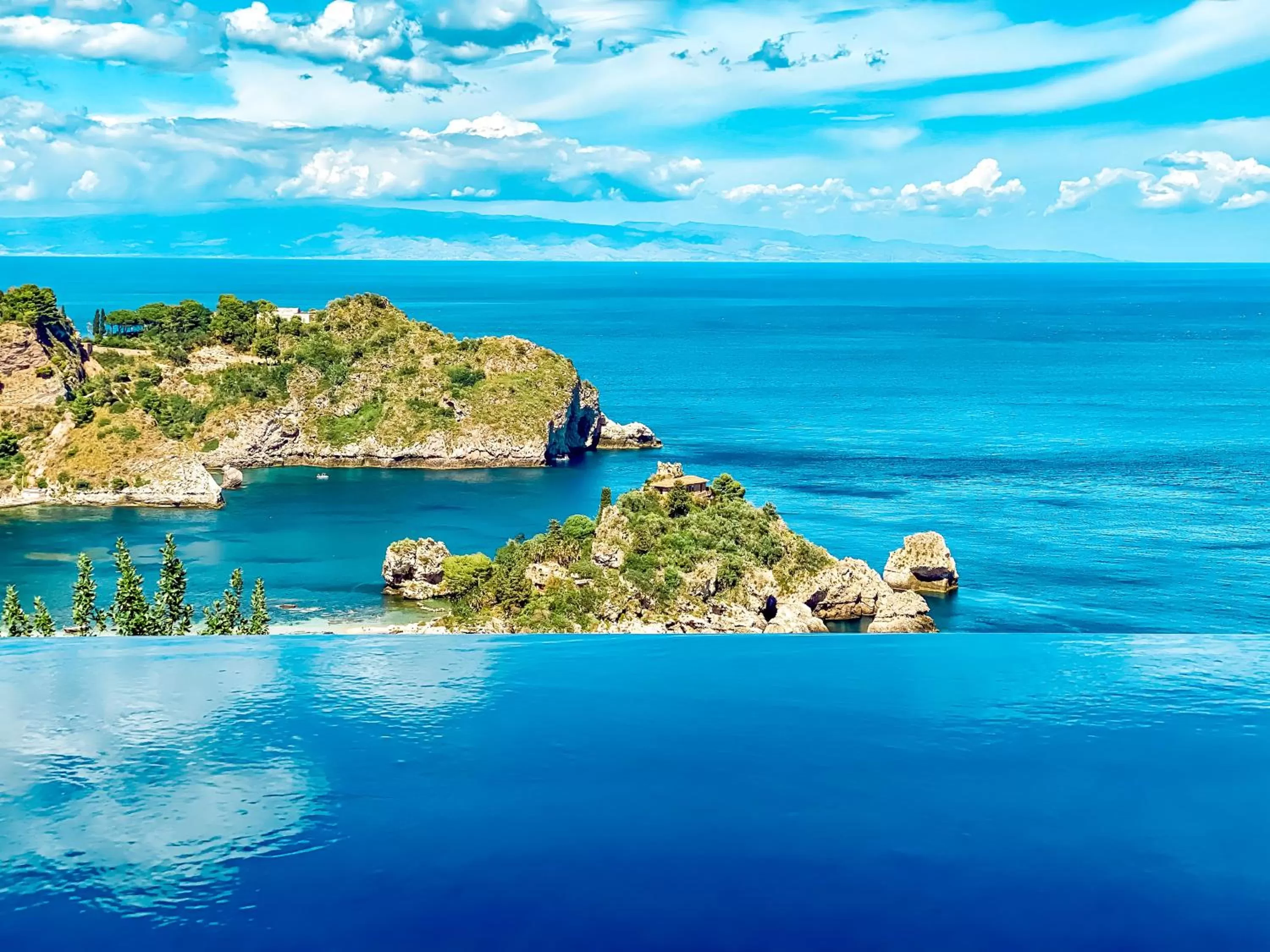 Natural landscape in Isola Bella Infinity Suites