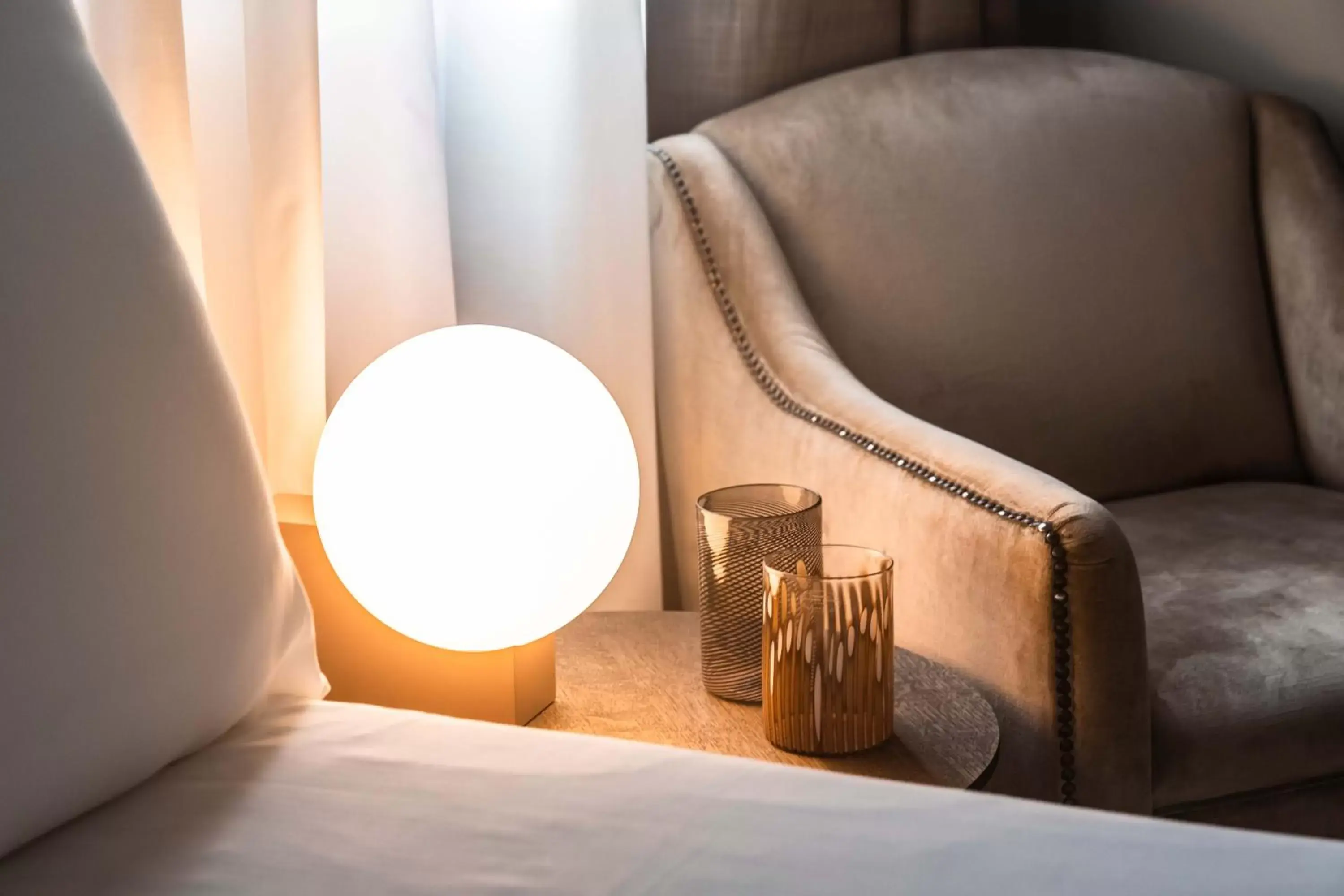 Decorative detail, Bed in Hotel Dei Dragomanni Decorative detail, Bed in Hotel Dei Dragomanni