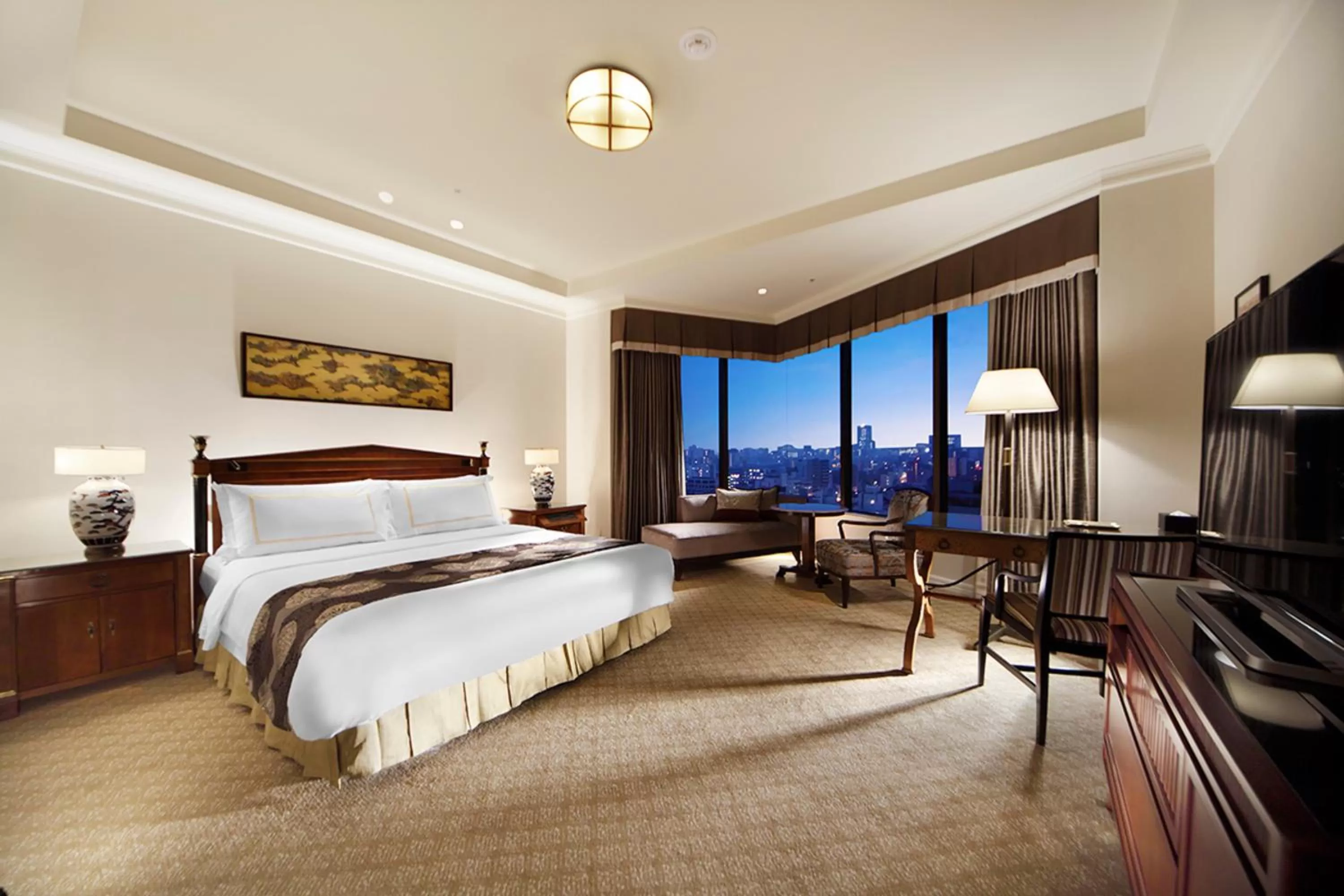 Photo of the whole room, Bed in Hotel Chinzanso Tokyo