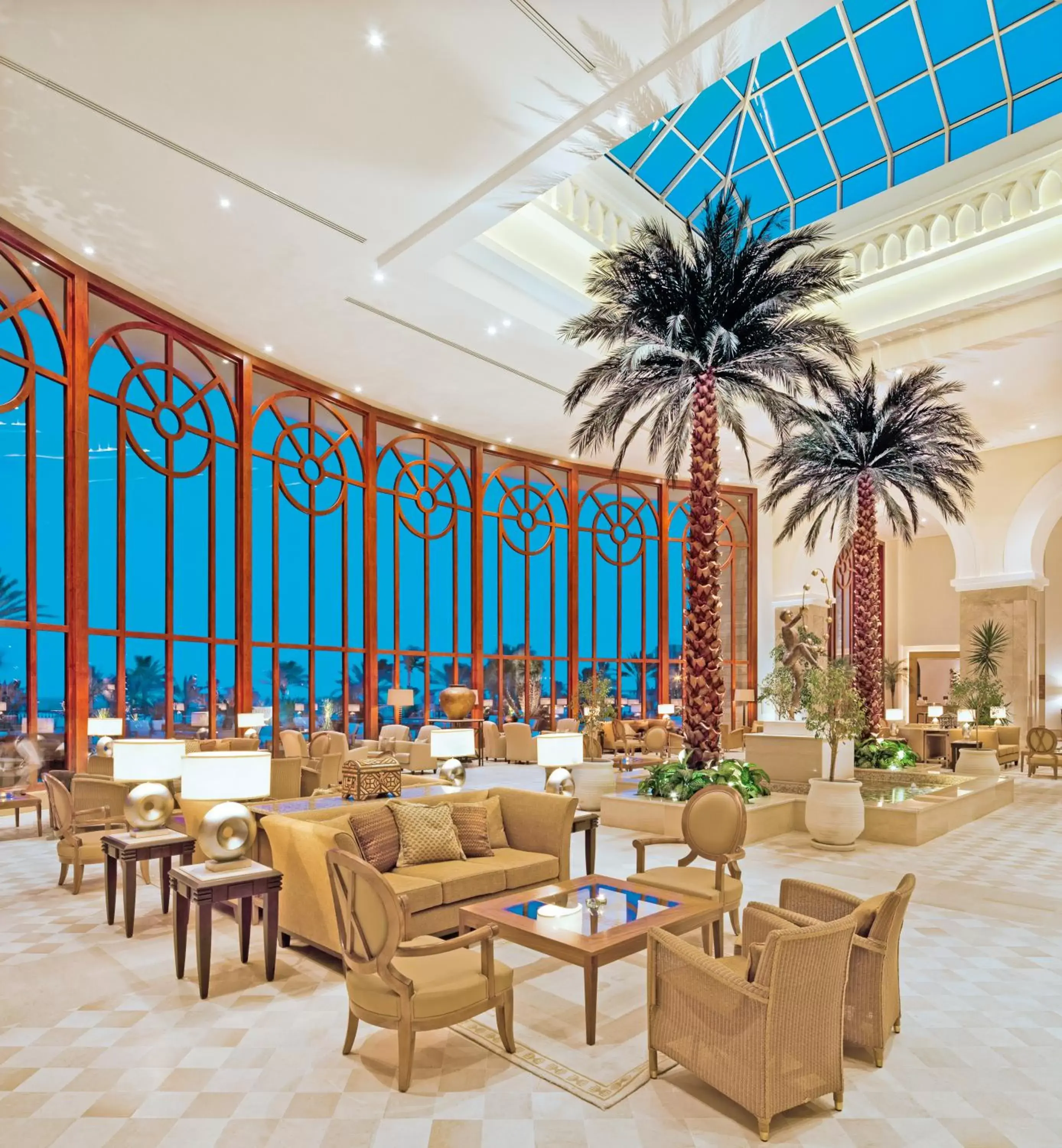 Lobby or reception, Restaurant/Places to Eat in Mövenpick Resort & Marine Spa Sousse