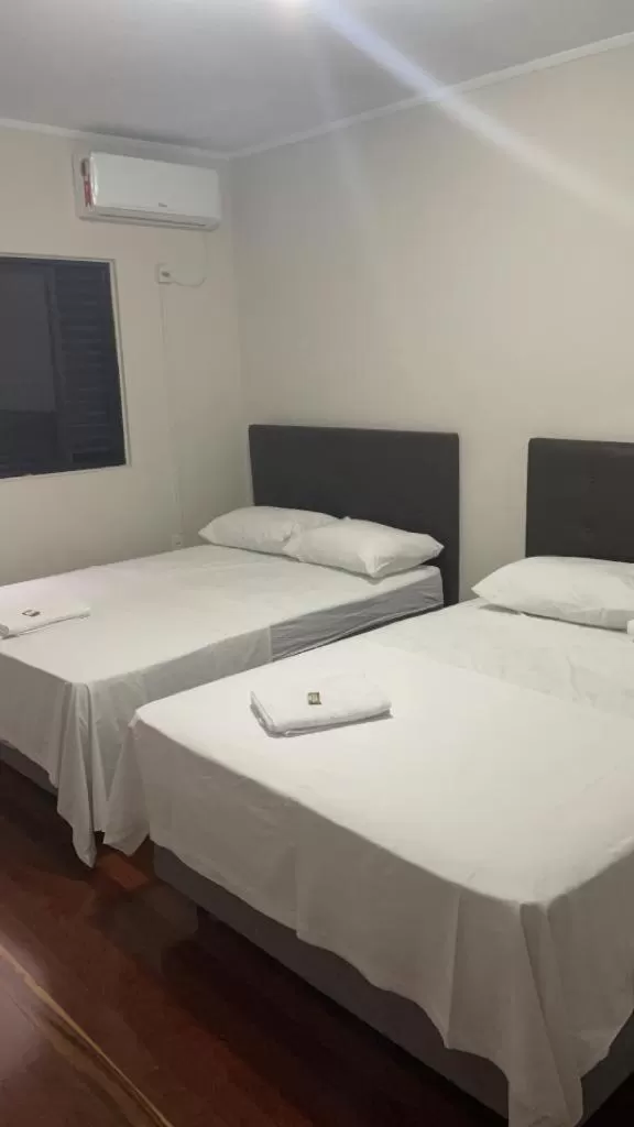 Bed in Apart-Hotel Ijuí