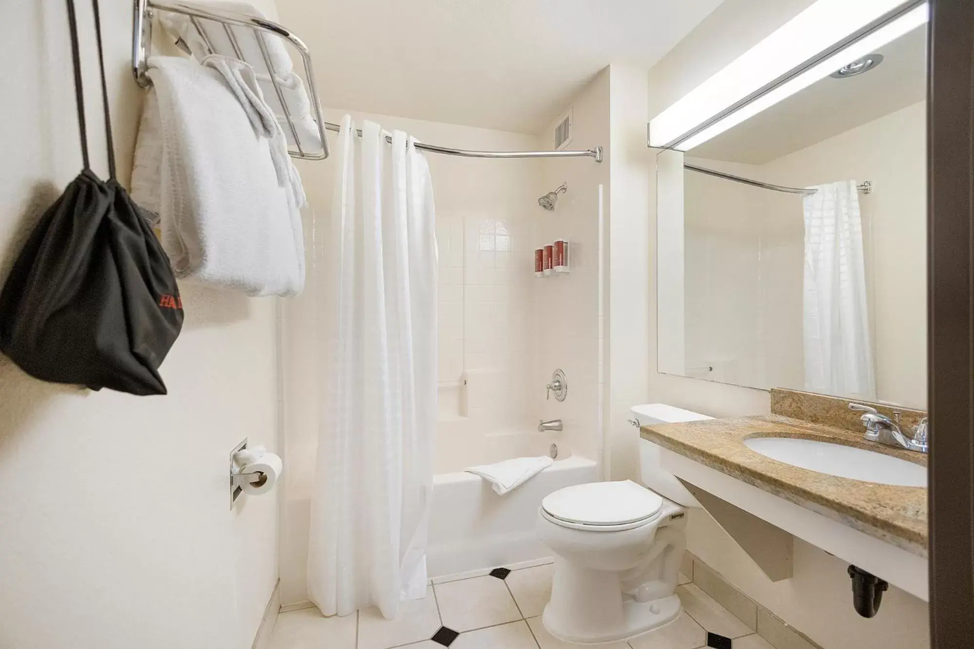 Bathroom in SureStay Plus Hotel by Best Western Rocklin