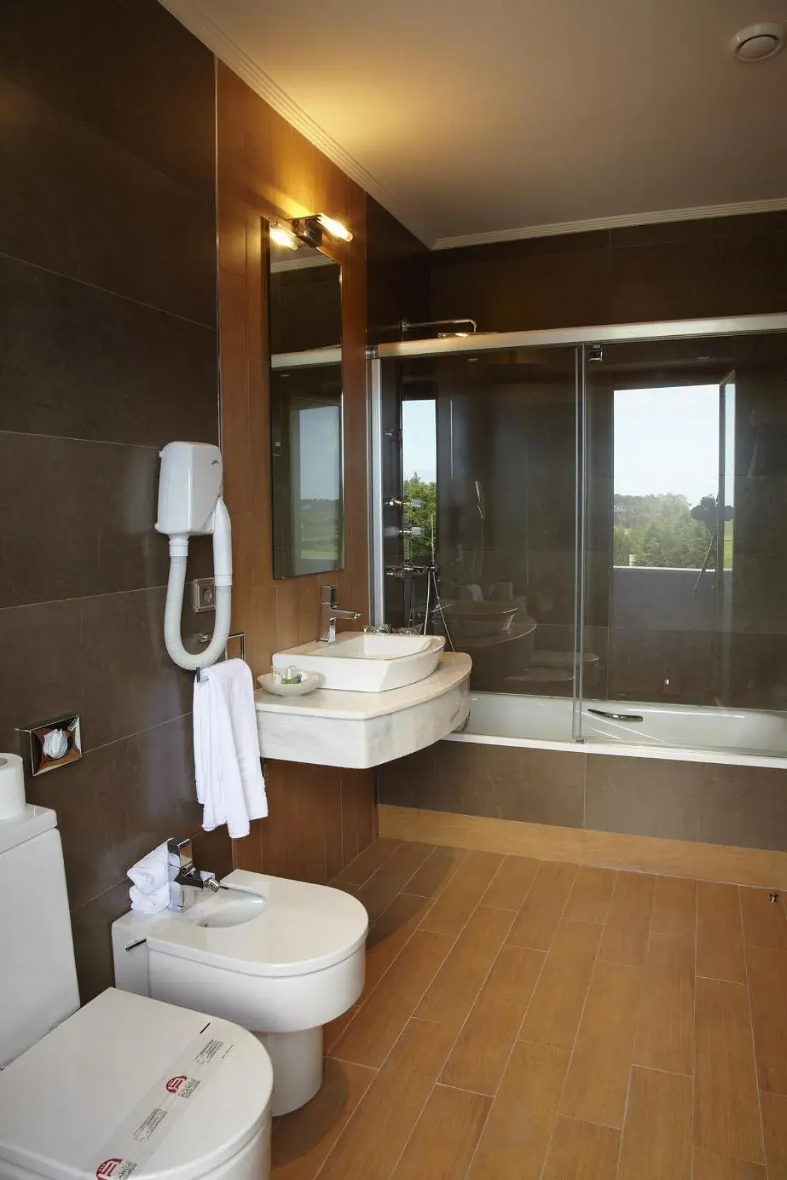 Bathroom in Blanco Hotel Spa Bathroom in Blanco Hotel Spa