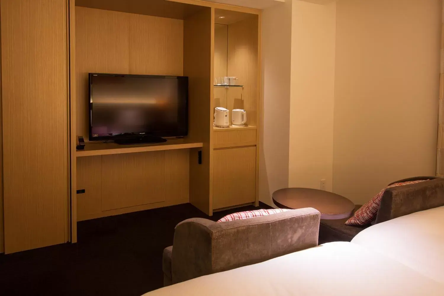 Photo of the whole room, TV/Entertainment Center in HOTEL FORZA HAKATAEKI CHIKUSHI-GUCHI Ⅰ