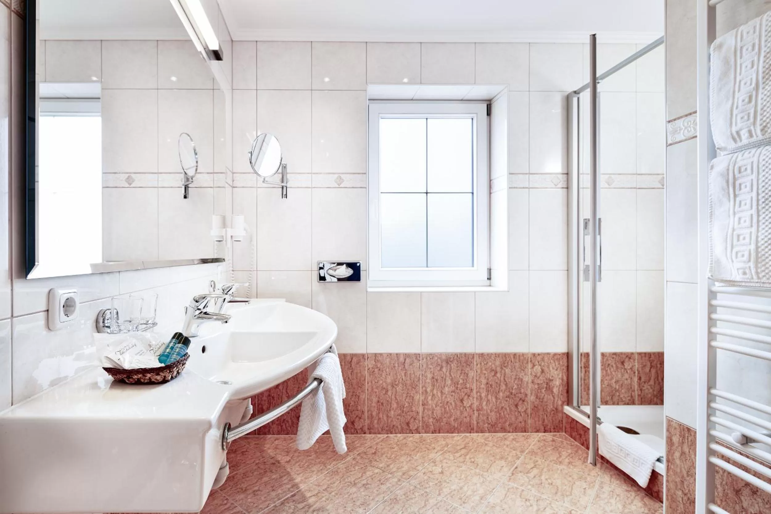 Bathroom in Alpine Hideaway ZILLERTALERHOF - 4 Sterne Superior