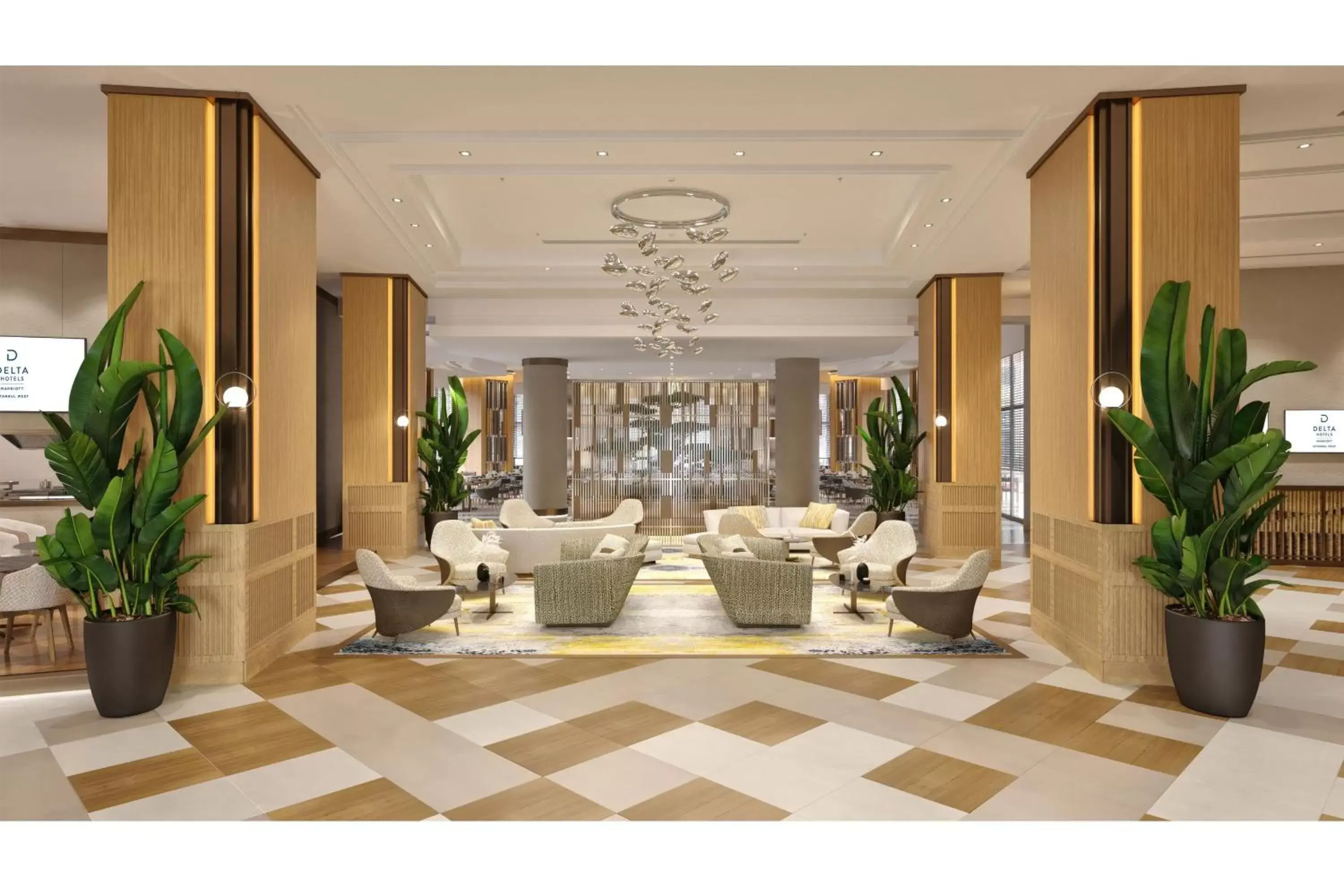 Lobby or reception, Lobby/Reception in Courtyard by Marriott Istanbul West