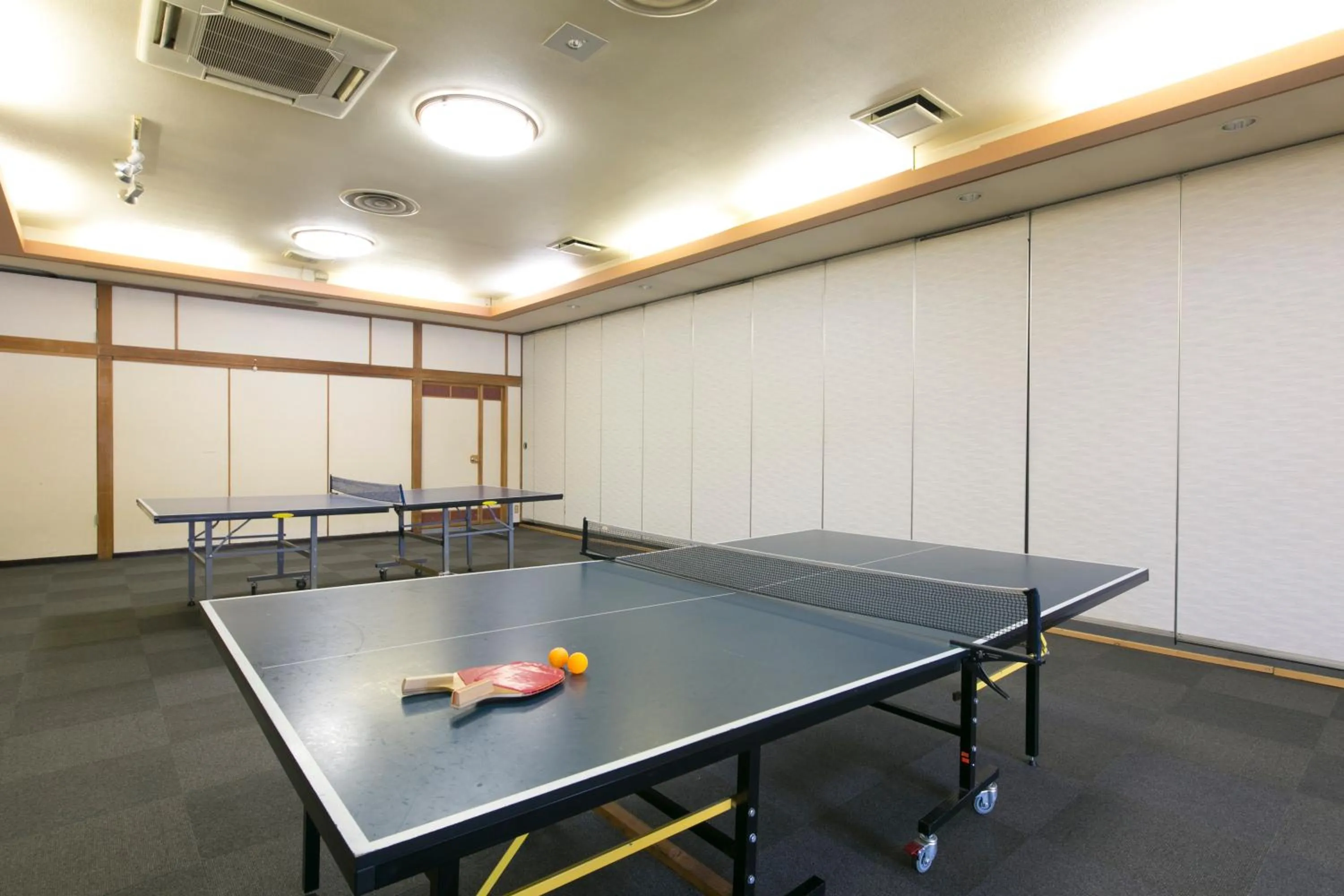 Table tennis in Kurobe Kanko Hotel