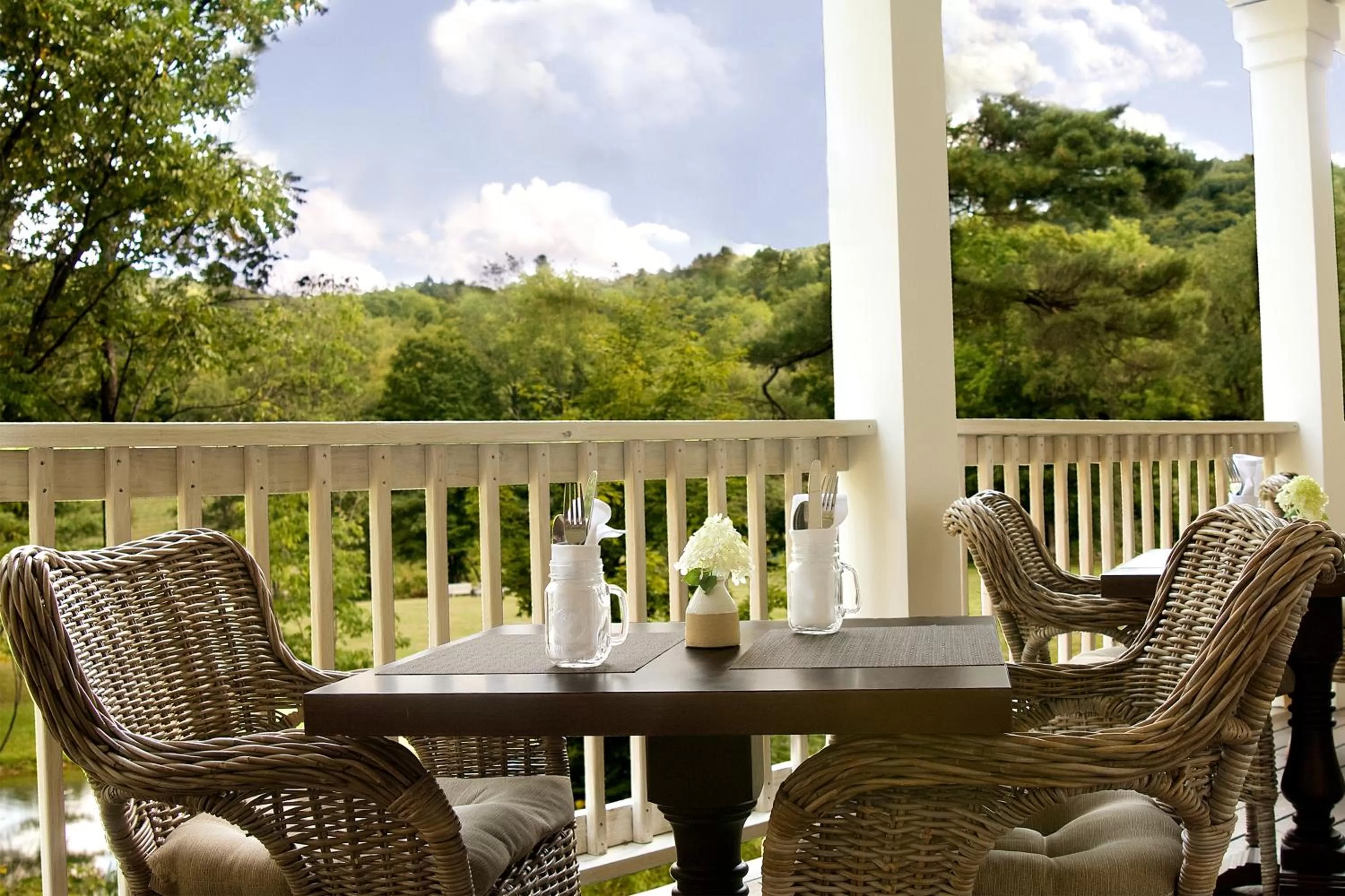 Balcony/Terrace in On the River Inn