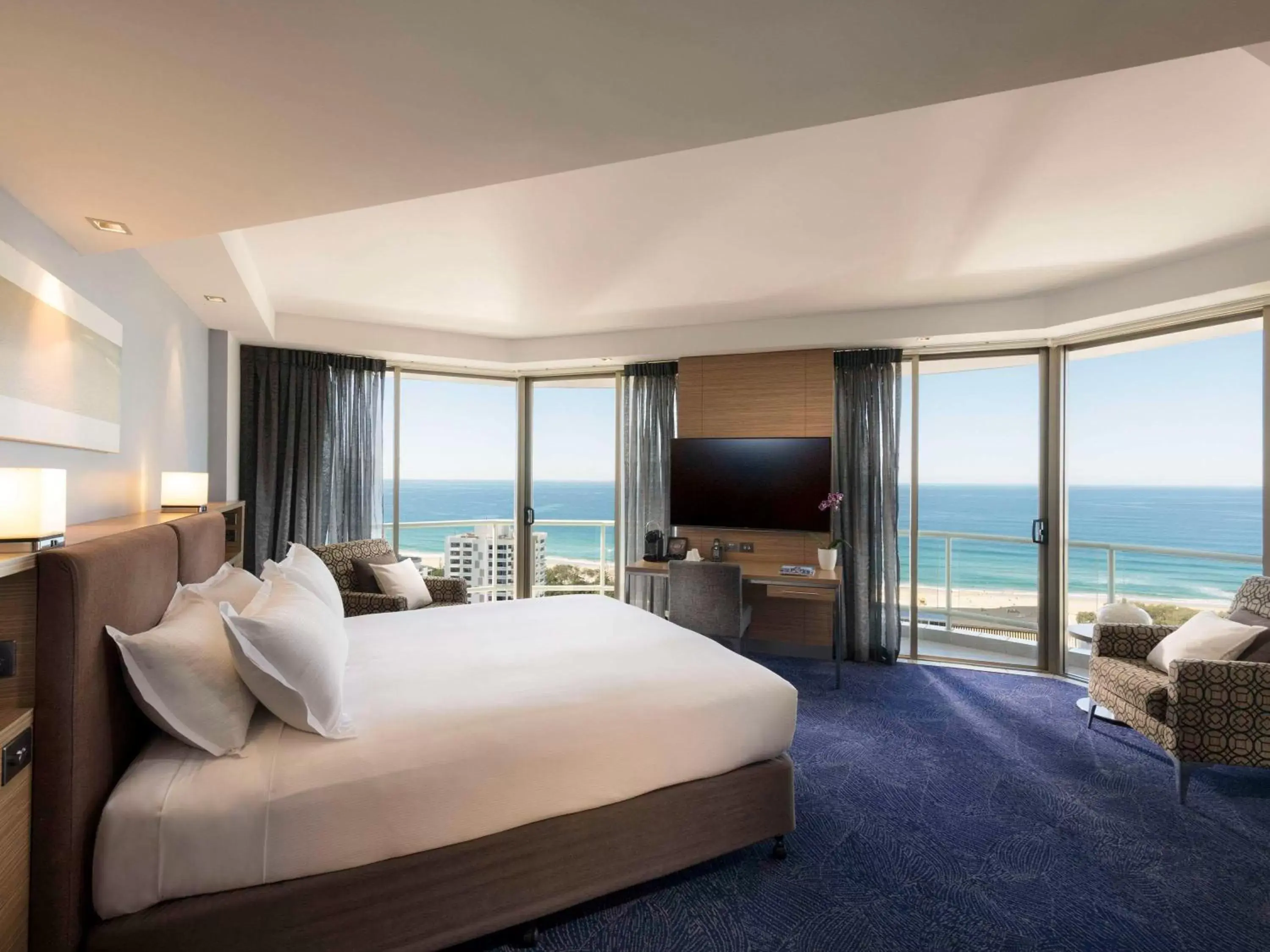 Bedroom, Sea View in Sofitel Gold Coast Broadbeach