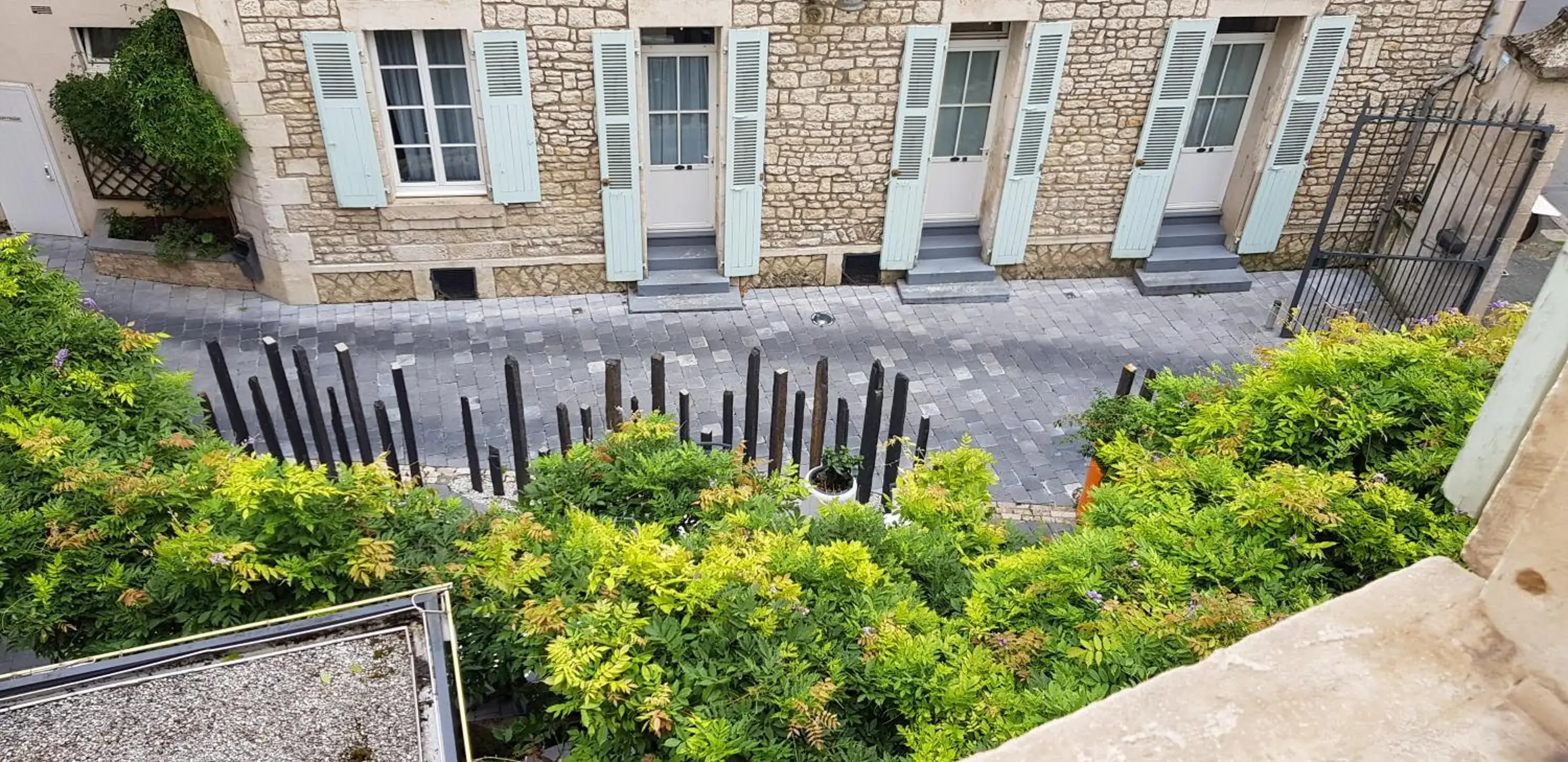 View (from property/room) in Logis Le Fontarabie