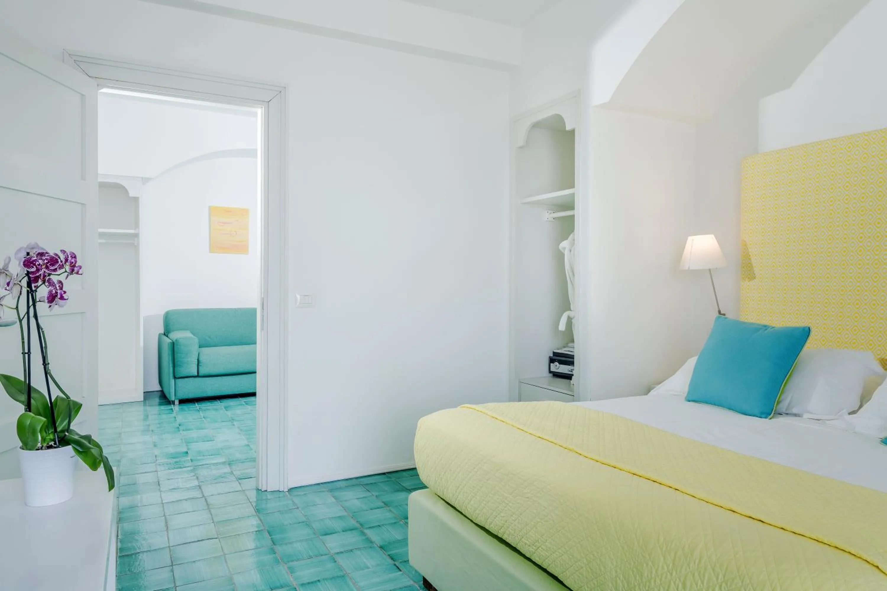 Bed in Le Ancore Hotel