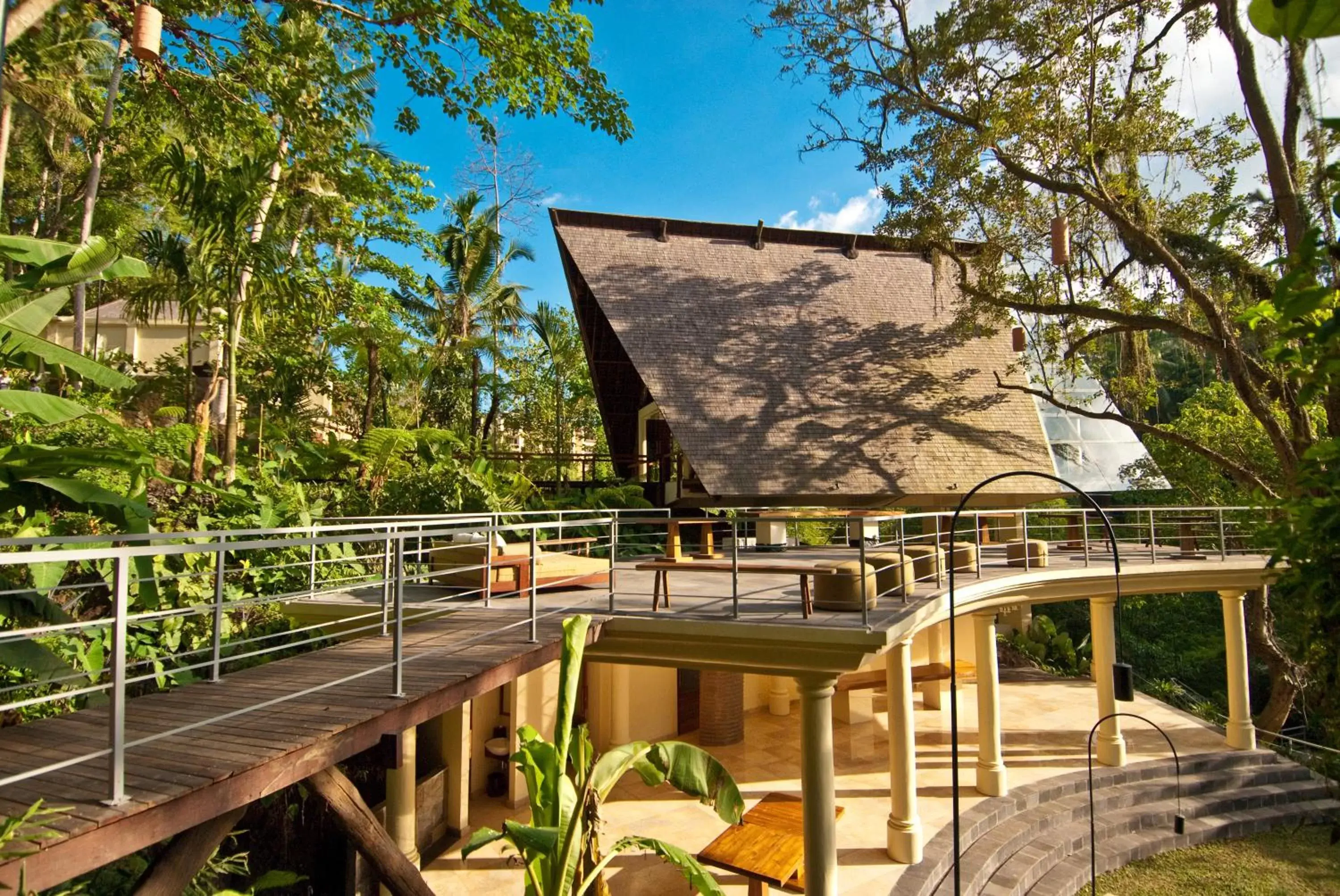Property building in Komaneka at Bisma Ubud Property building in Komaneka at Bisma Ubud