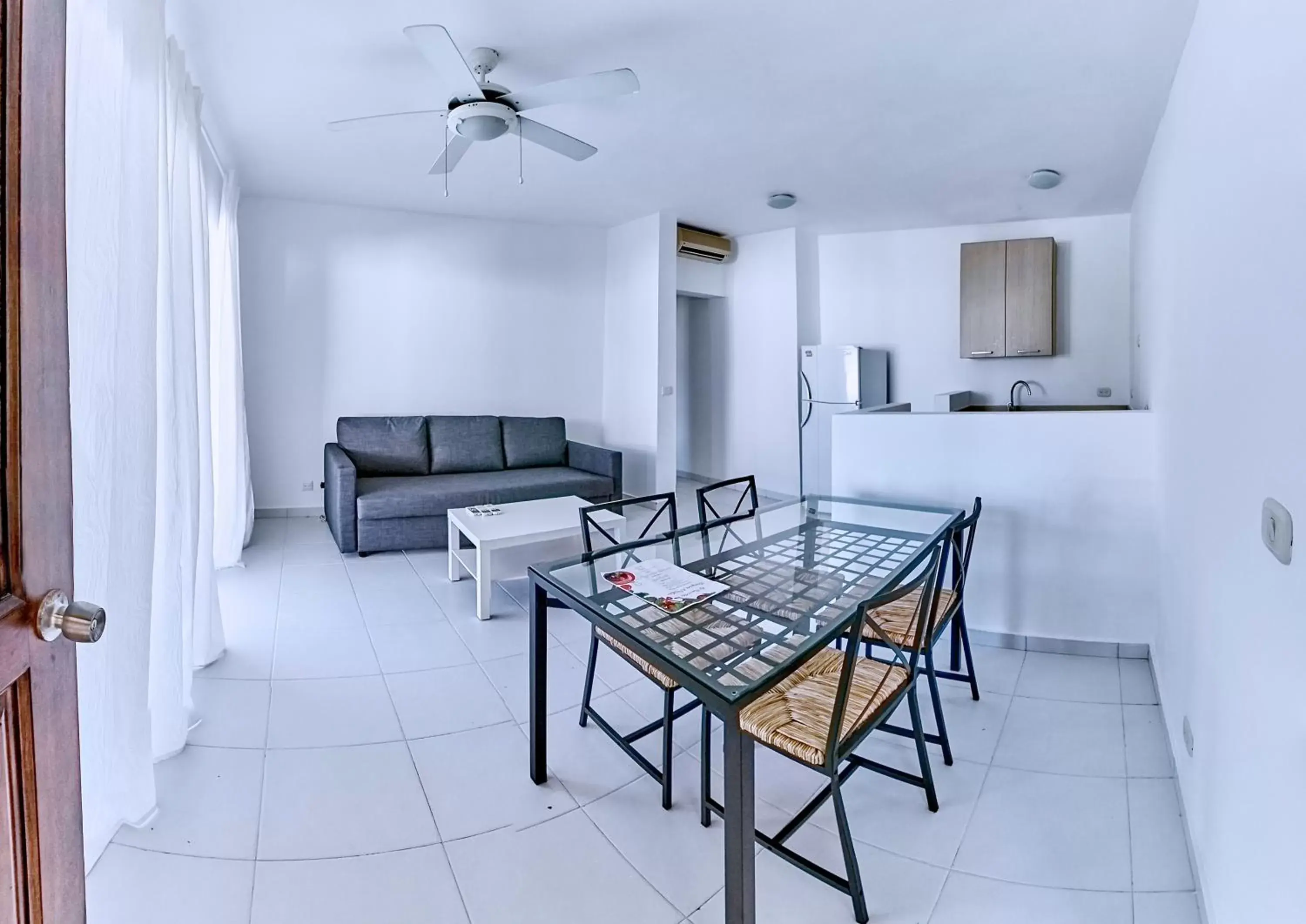 Seating area in Las Terrazas Condo - Los Corales Village