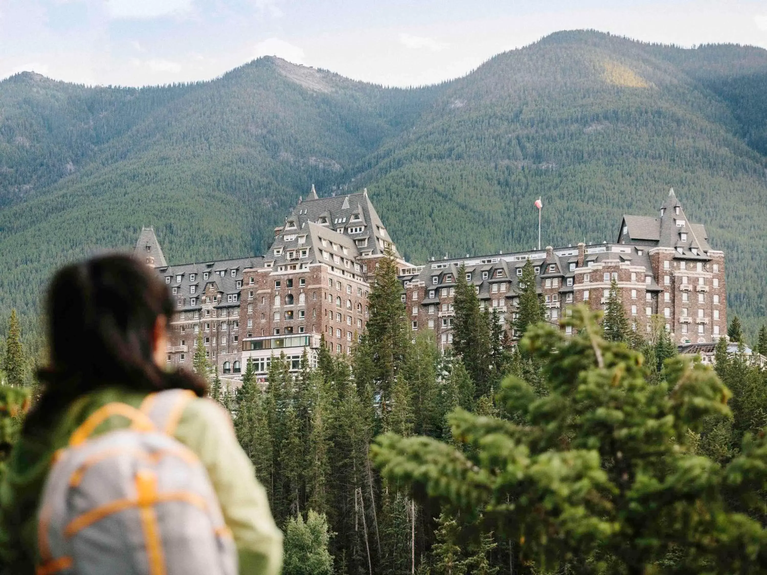 Property building in Fairmont Banff Springs