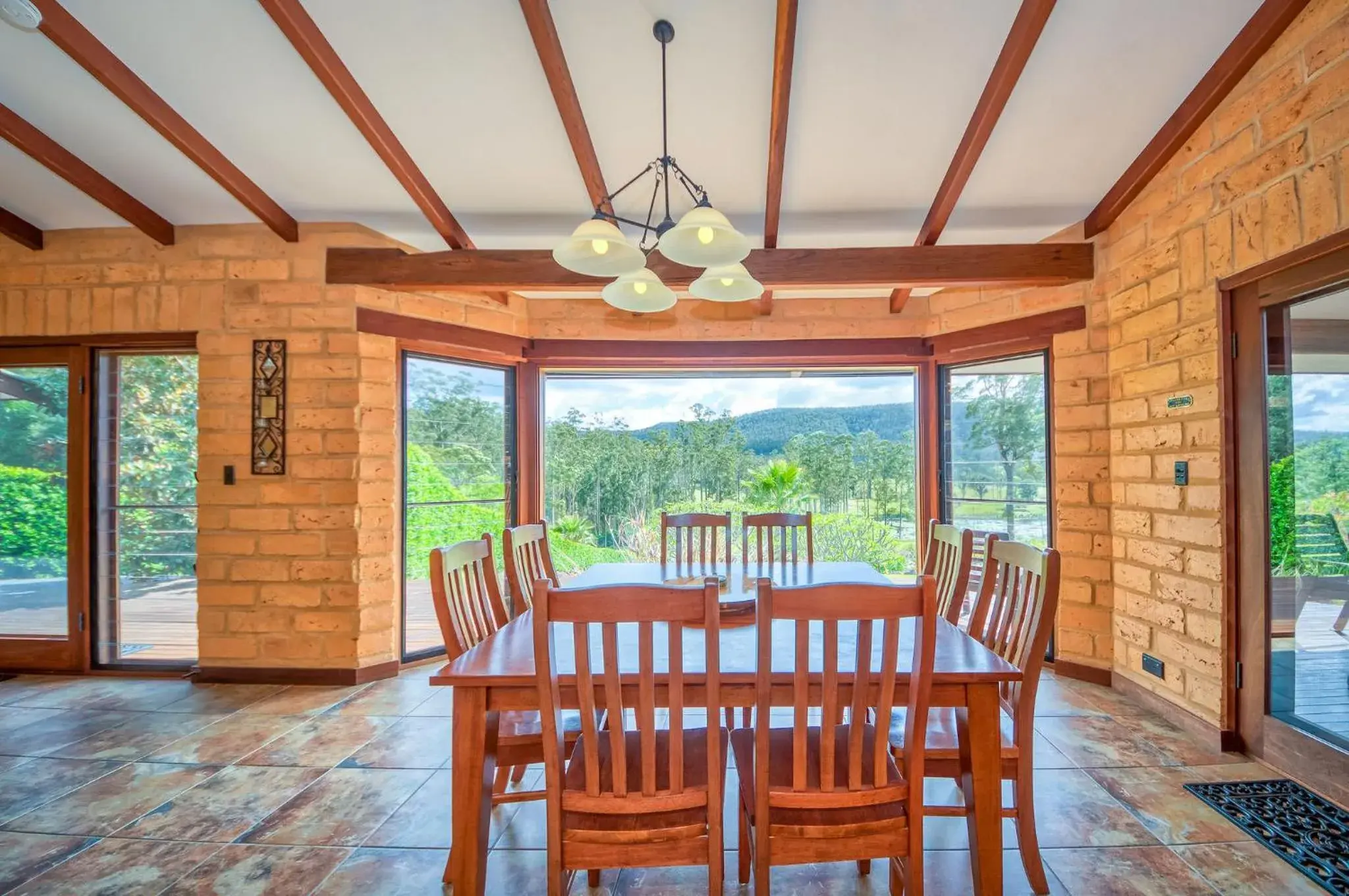 View (from property/room), Dining Area in Clarendon Forest Retreat