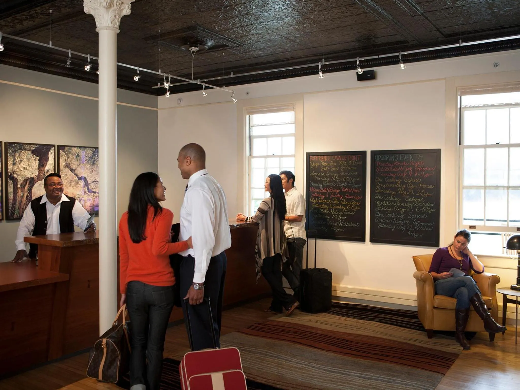 Lobby or reception in Cavallo Point