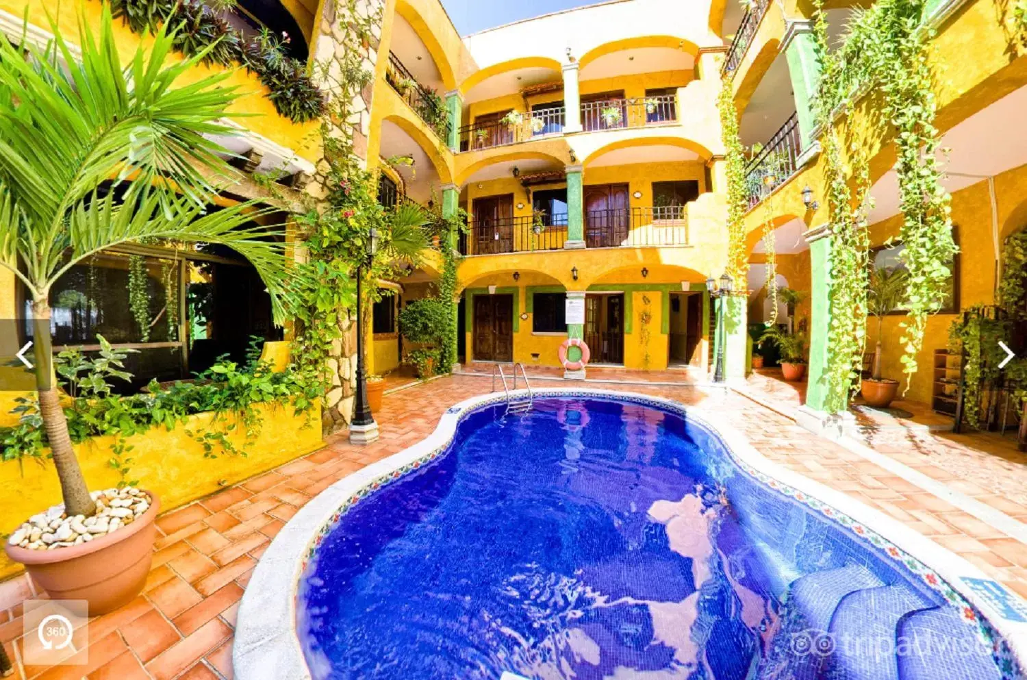 Pool view, Swimming Pool in Hacienda Del Caribe Hotel
