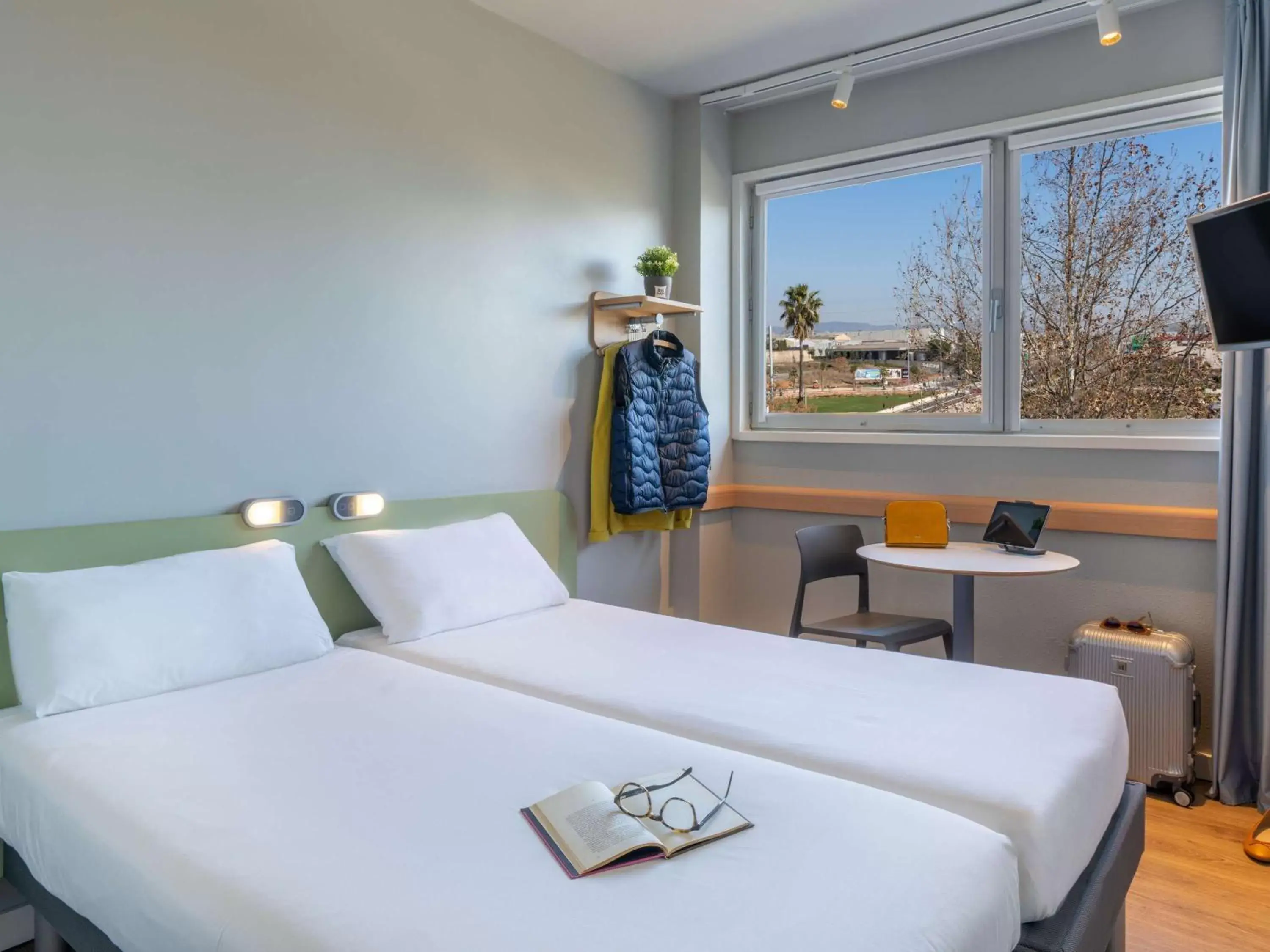 Bedroom, Bed in Ibis Budget Barcelona Viladecans