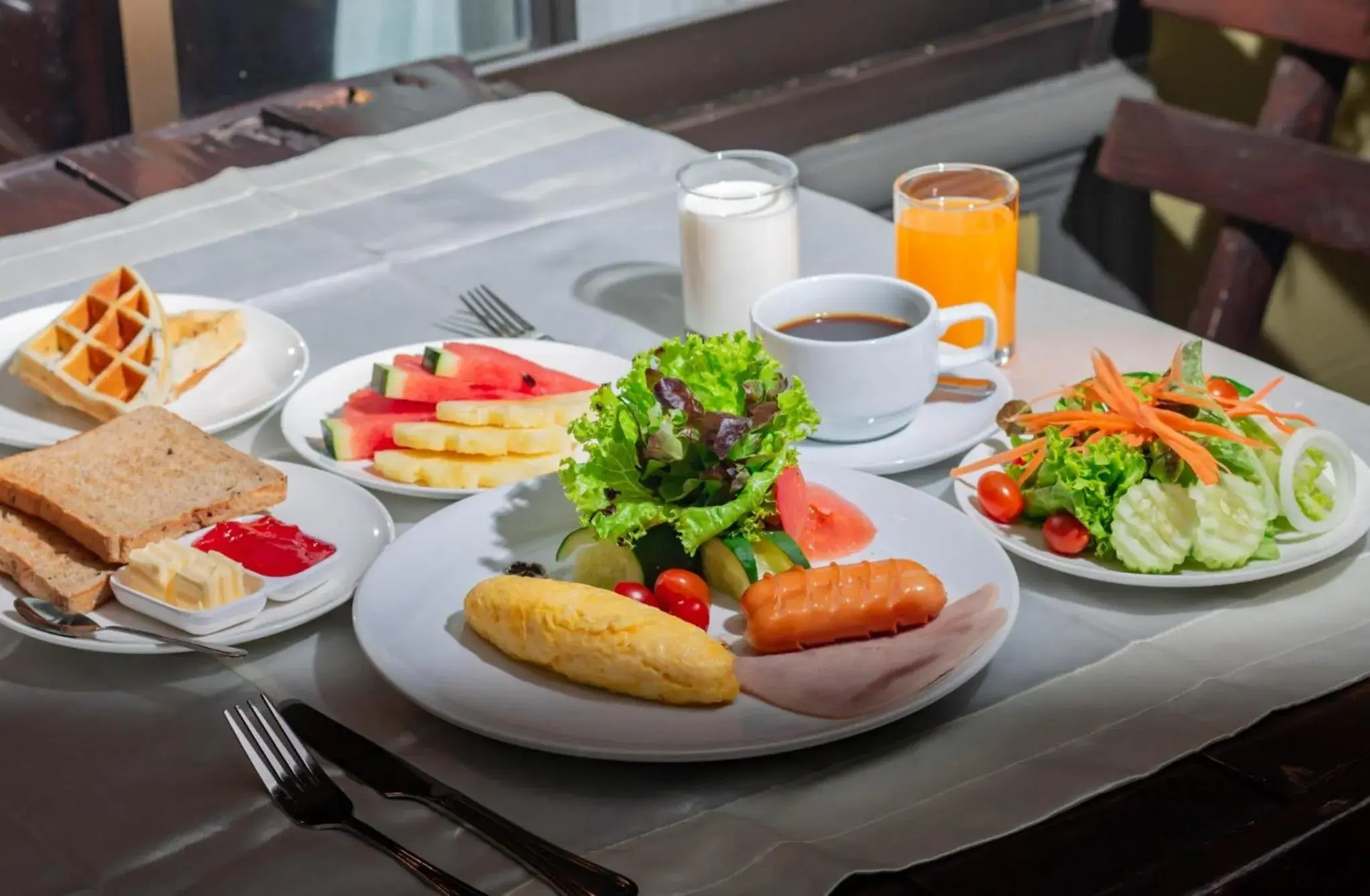 Breakfast in Eurana Boutique Hotel