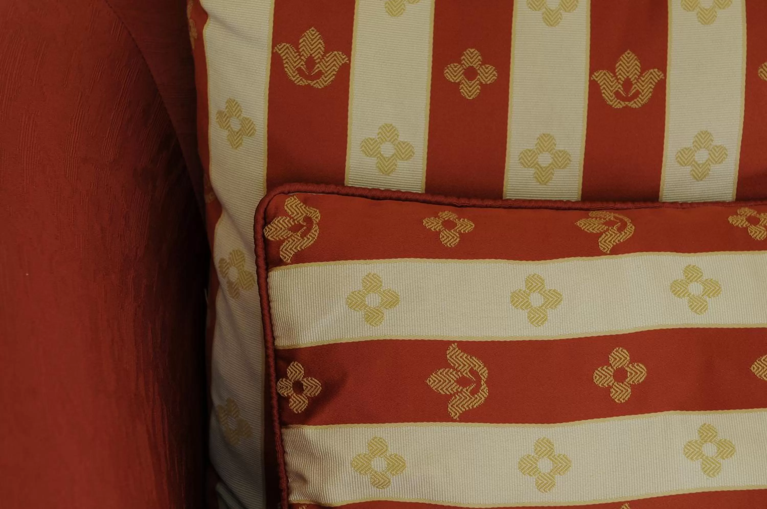 Decorative detail, Bed in A Palazzo Busdraghi Residenza D'Epoca