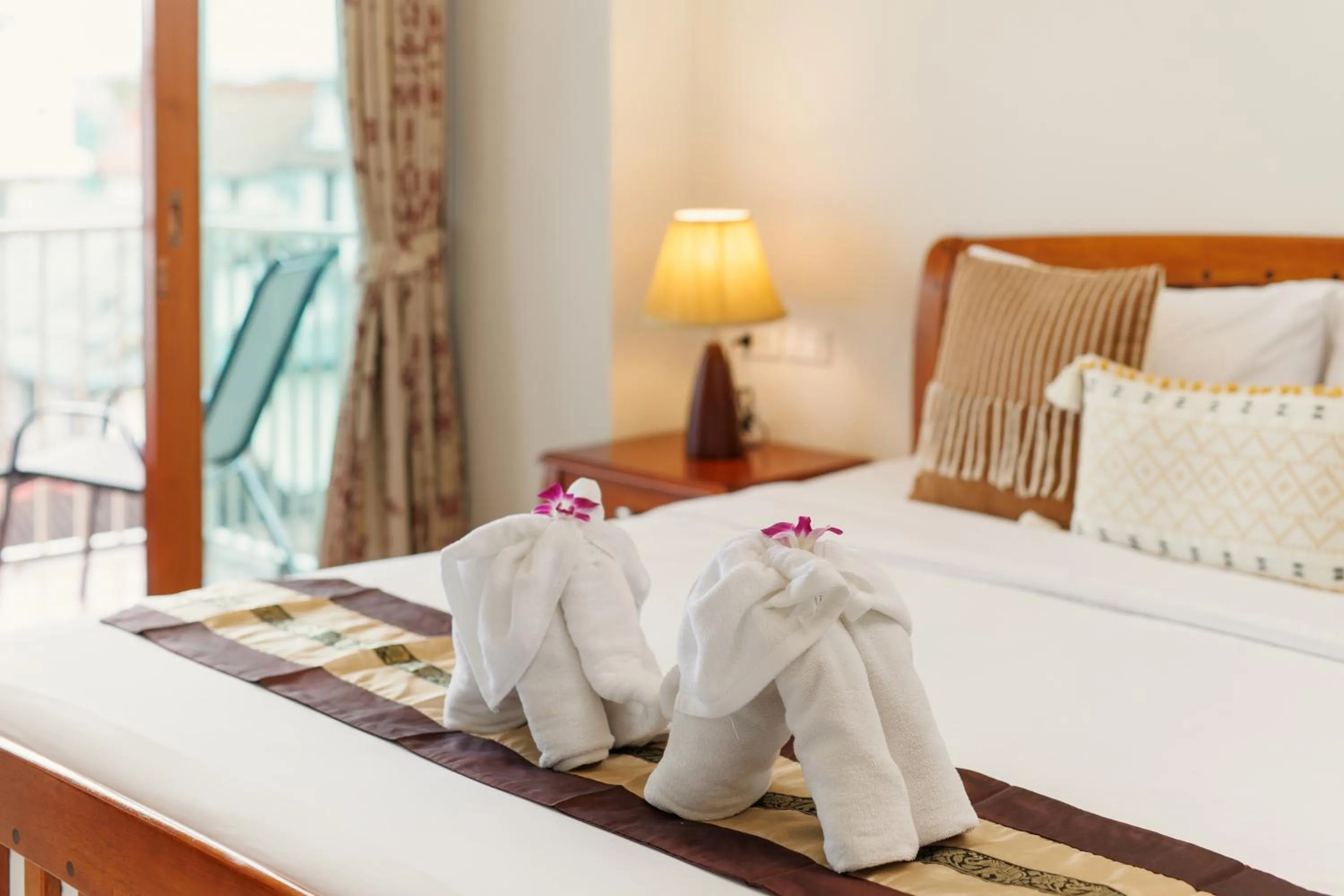 towels, Bed in Rendezvous Classic House