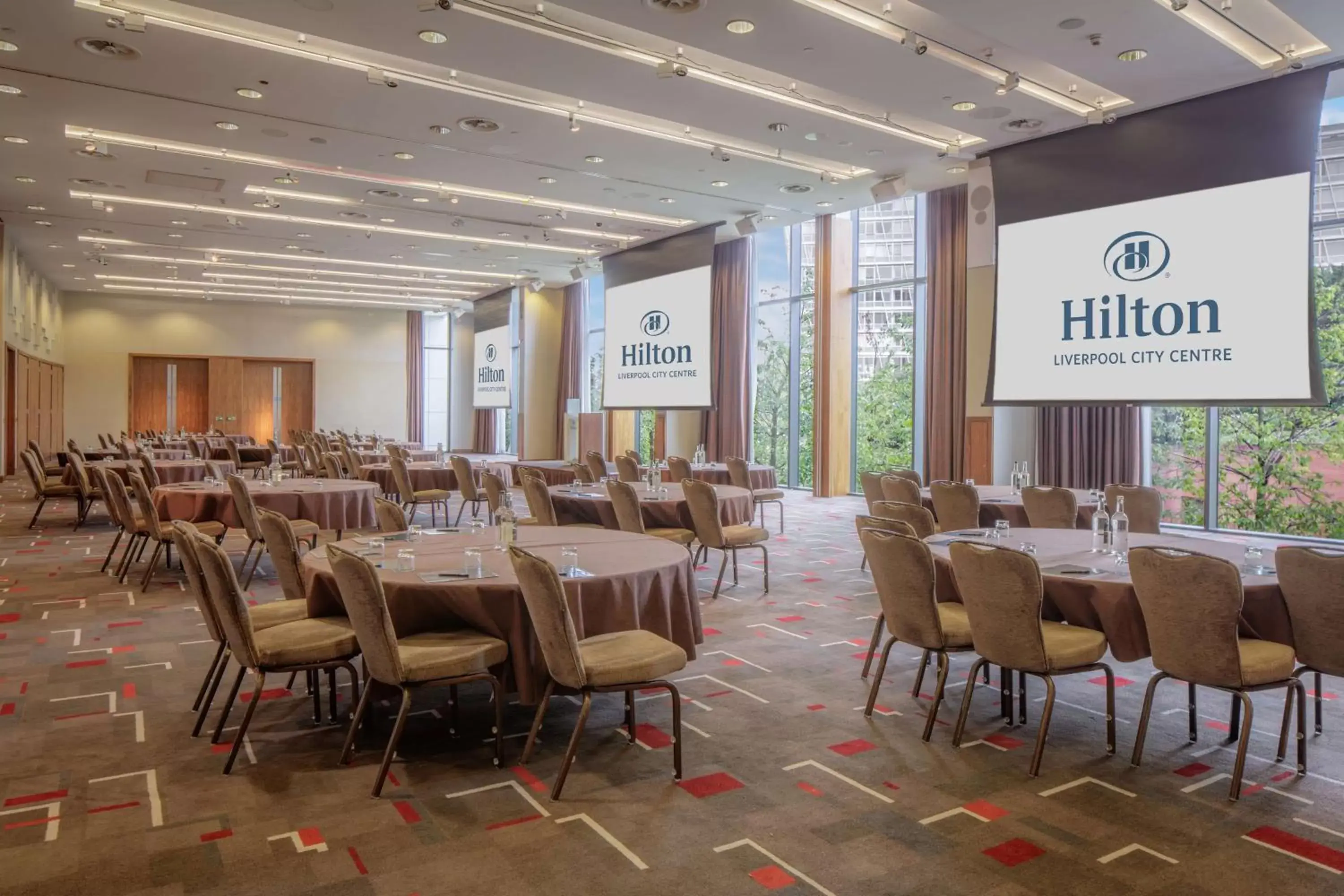 Meeting/conference room, Restaurant/Places to Eat in Hilton Liverpool City Centre