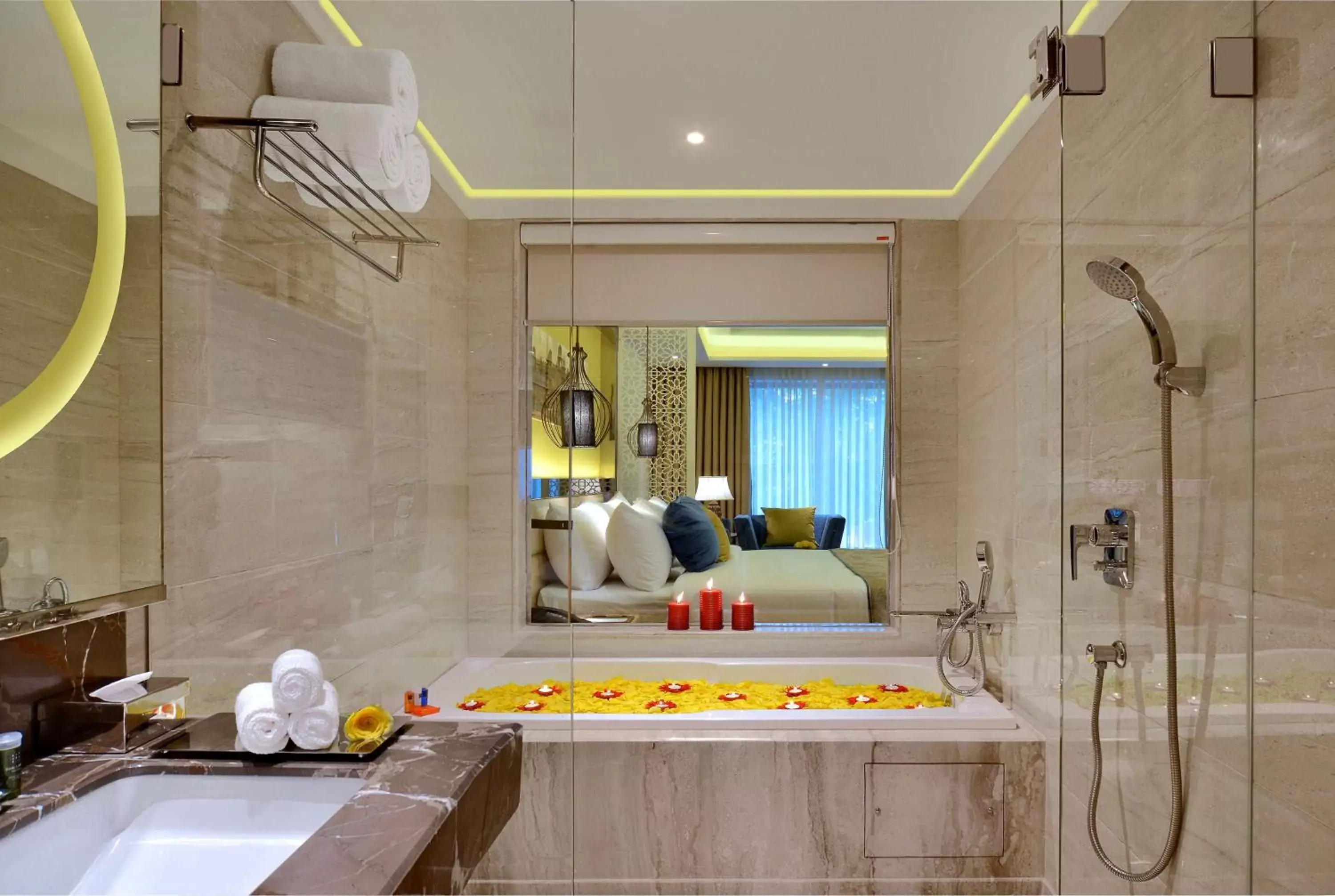 Bathroom in Radisson Gwalior