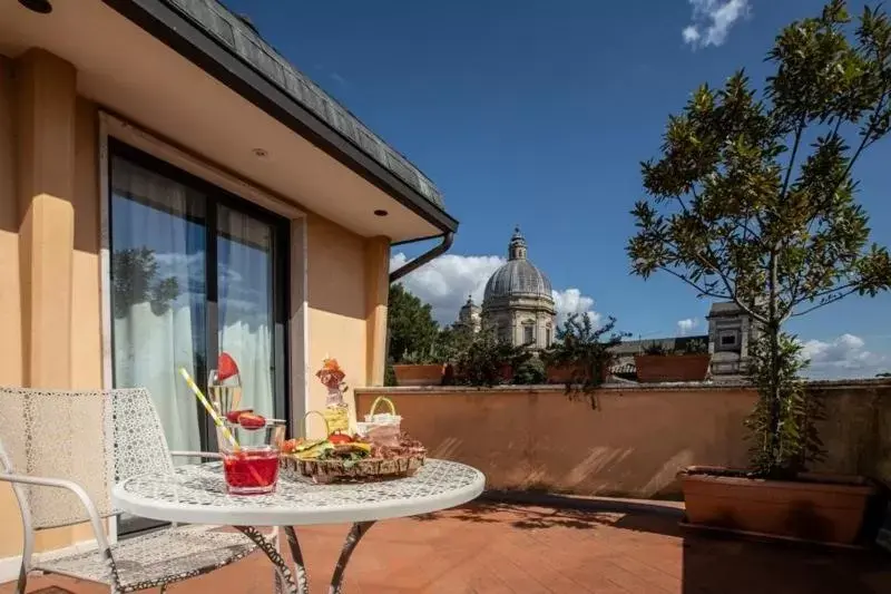 Balcony/Terrace in Dal Moro Gallery Hotel